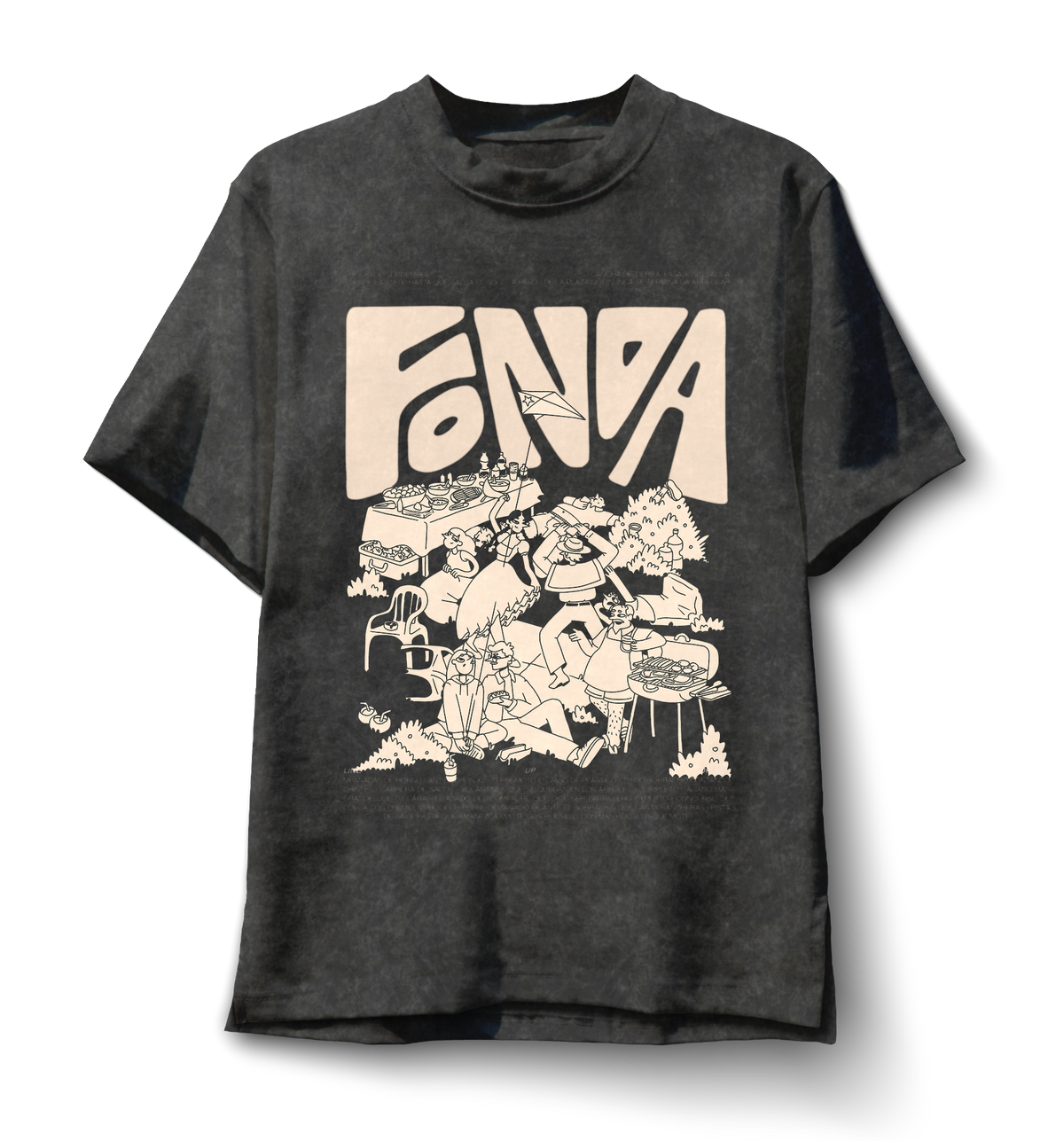 Polera Fonda (Crema)