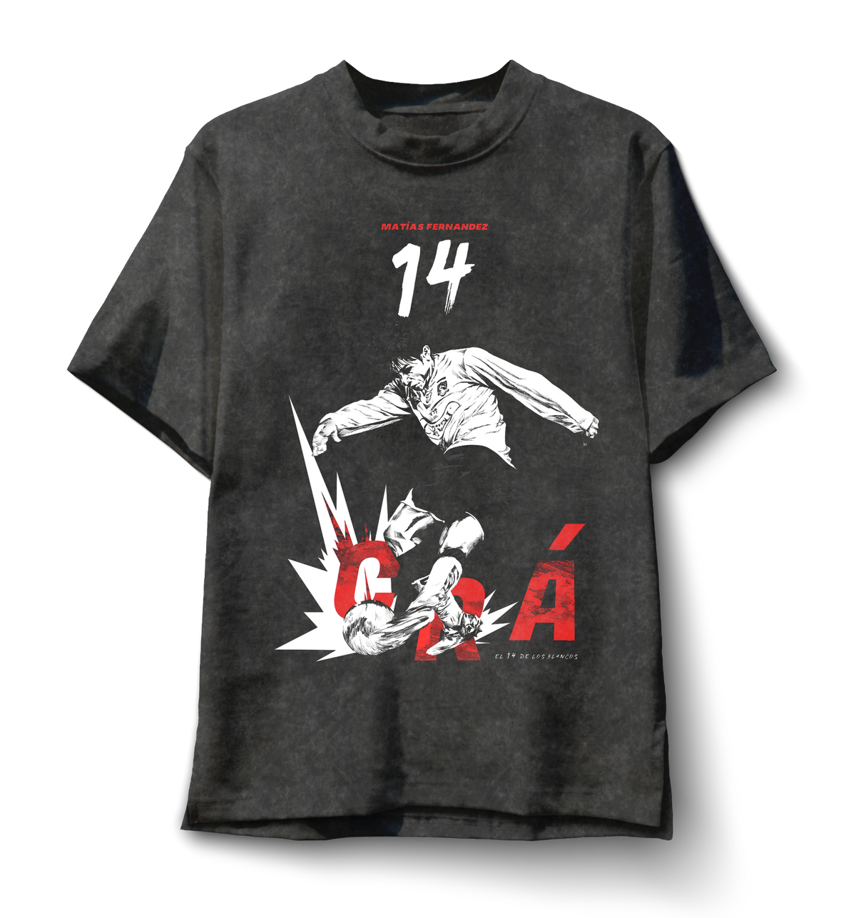 Polera 14 de los blancos / Matías Fernandez
