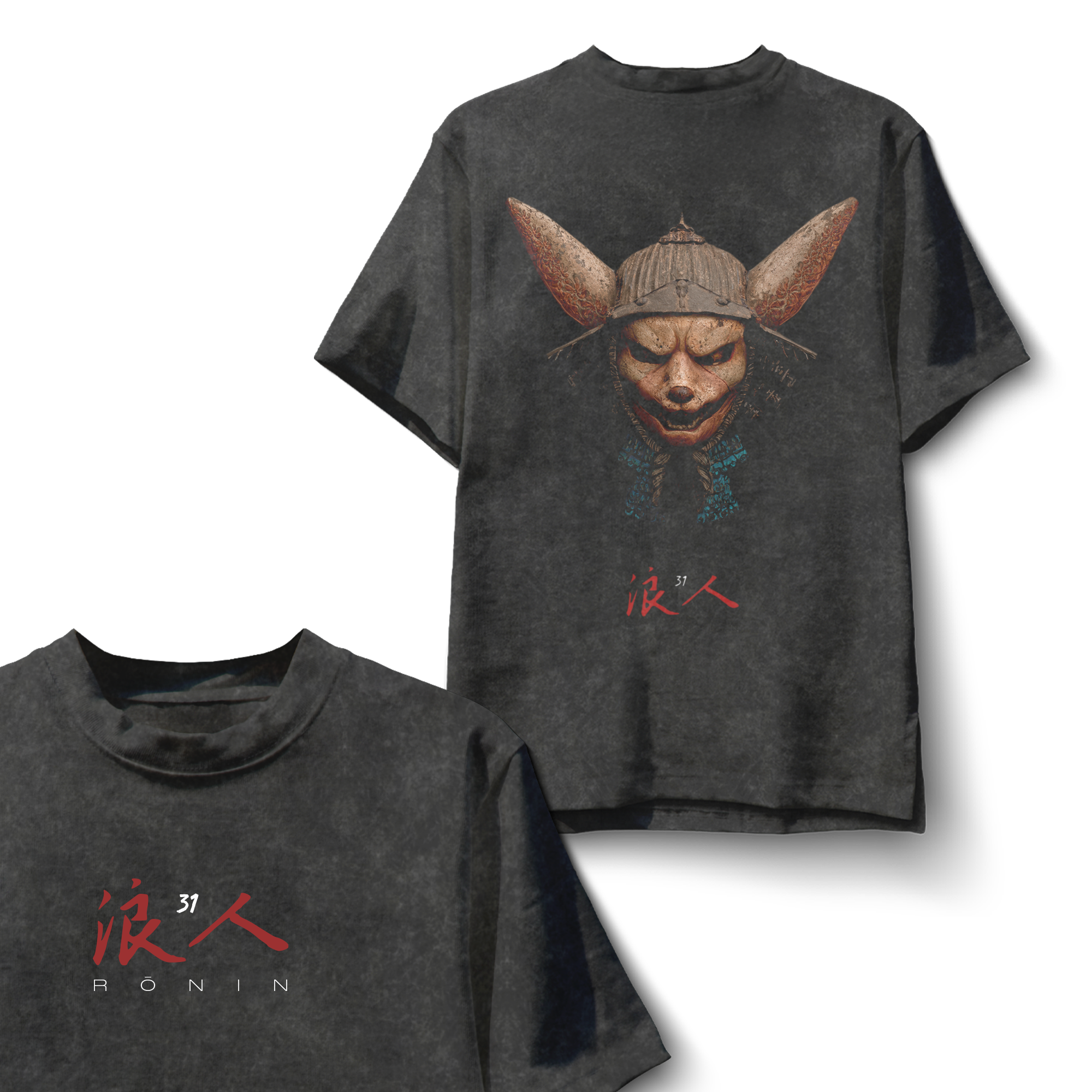 Polera Ronin Mario Hugo - Espalda