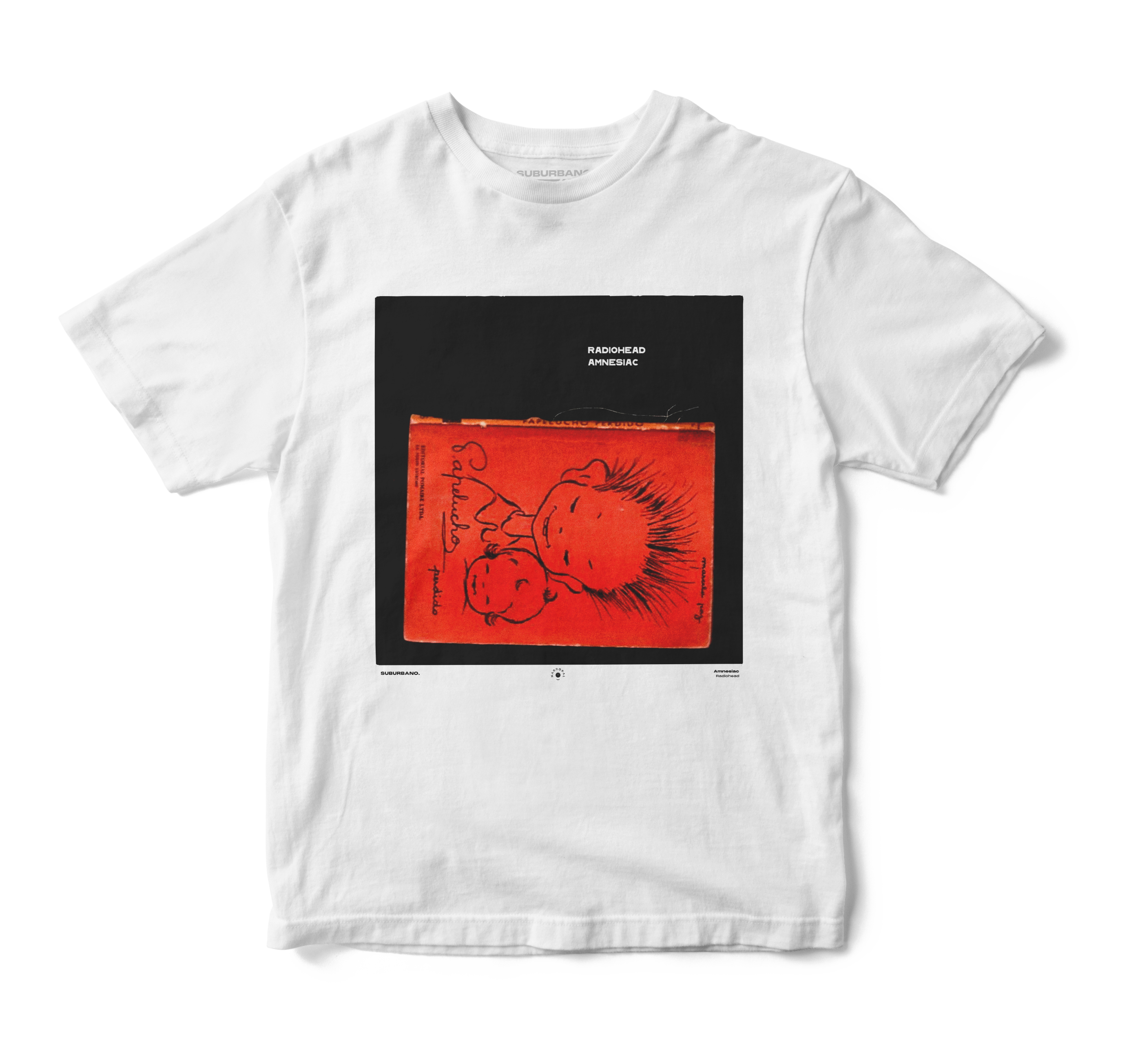 Polera Amnesiac - Radiohead