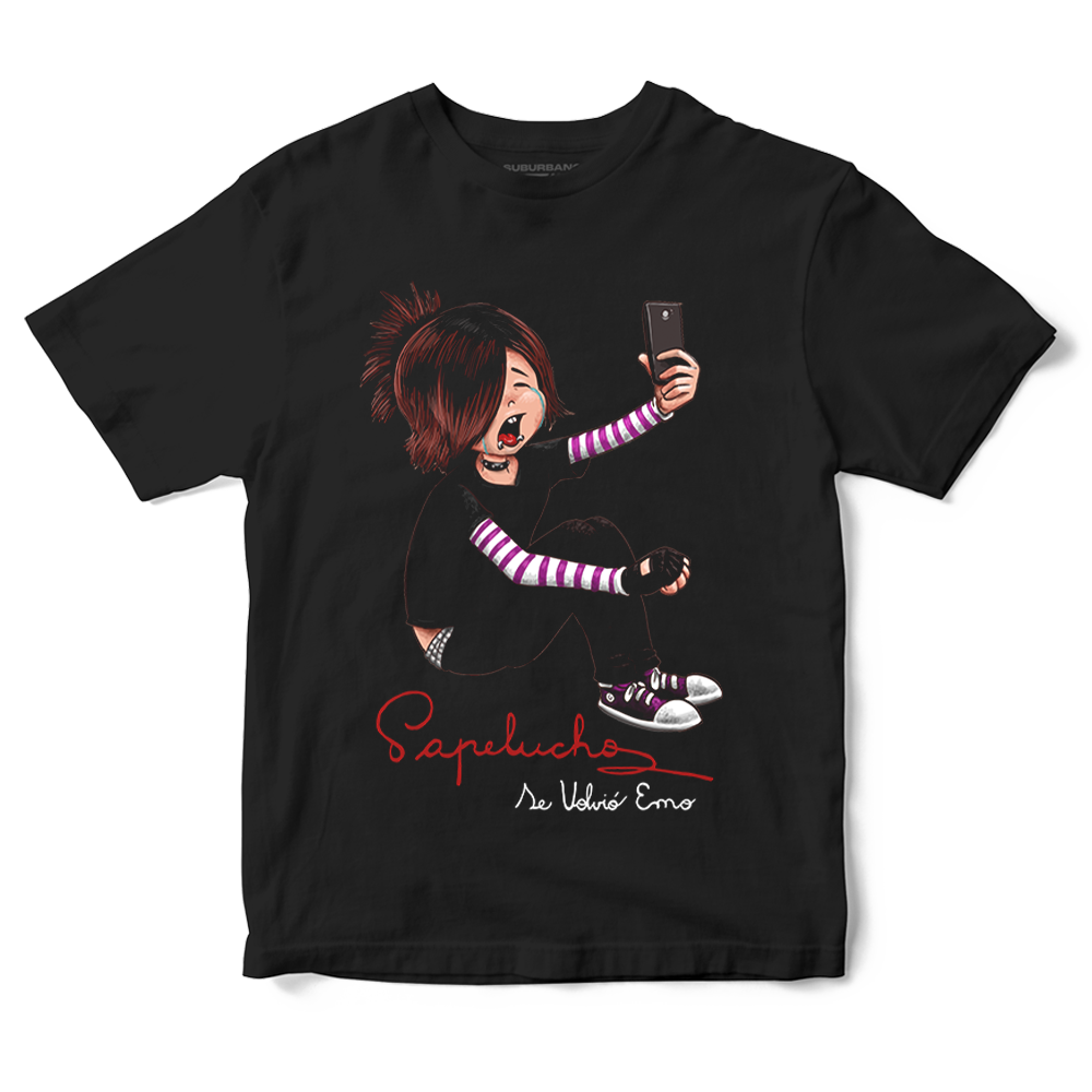 Polera Papelucho Emo