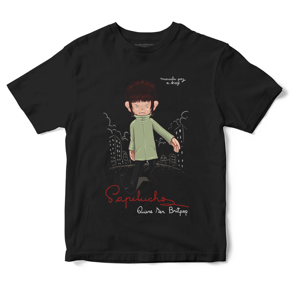 Polera Papelucho Britpop