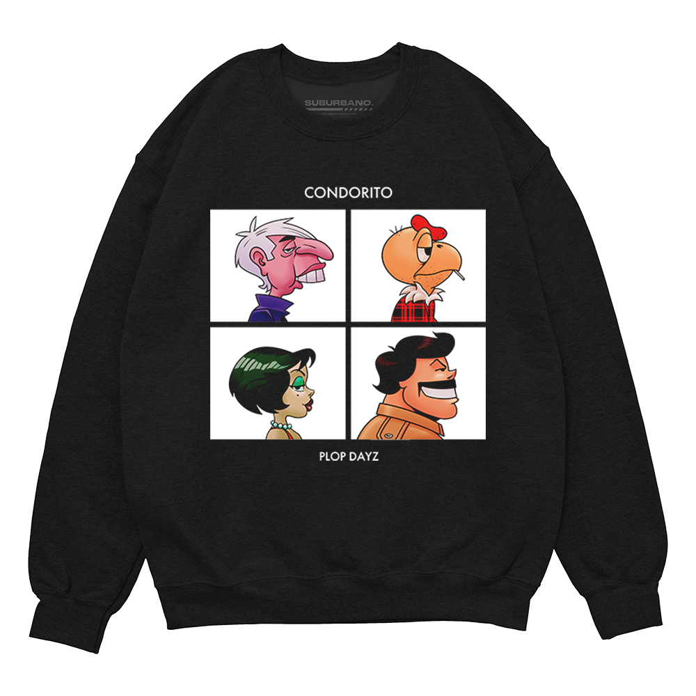 Polera Demon Days - Gorillaz (Condorito)