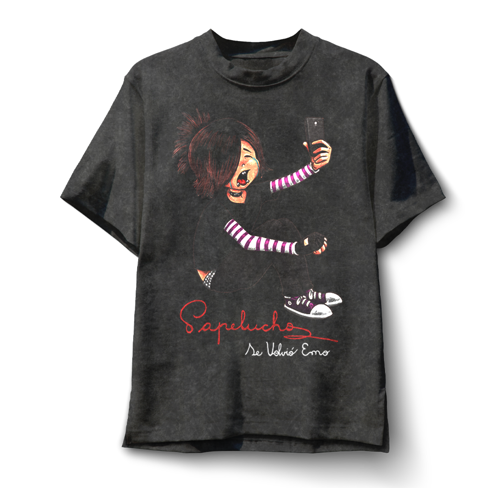 Polera Papelucho Emo
