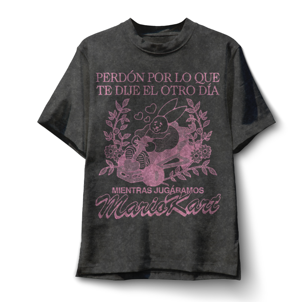 Polera Perdóname (Mariokart)