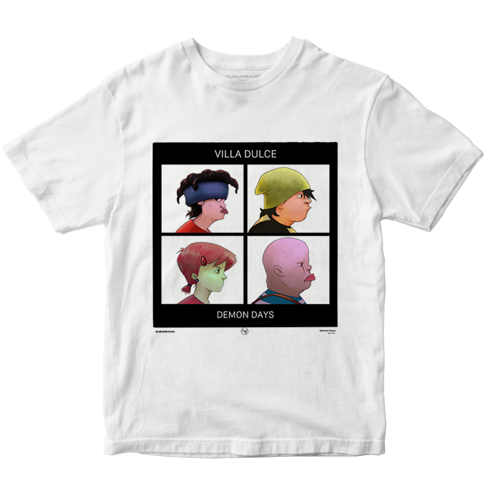 Polera Demon Days - Gorillaz (Villa Dulce)