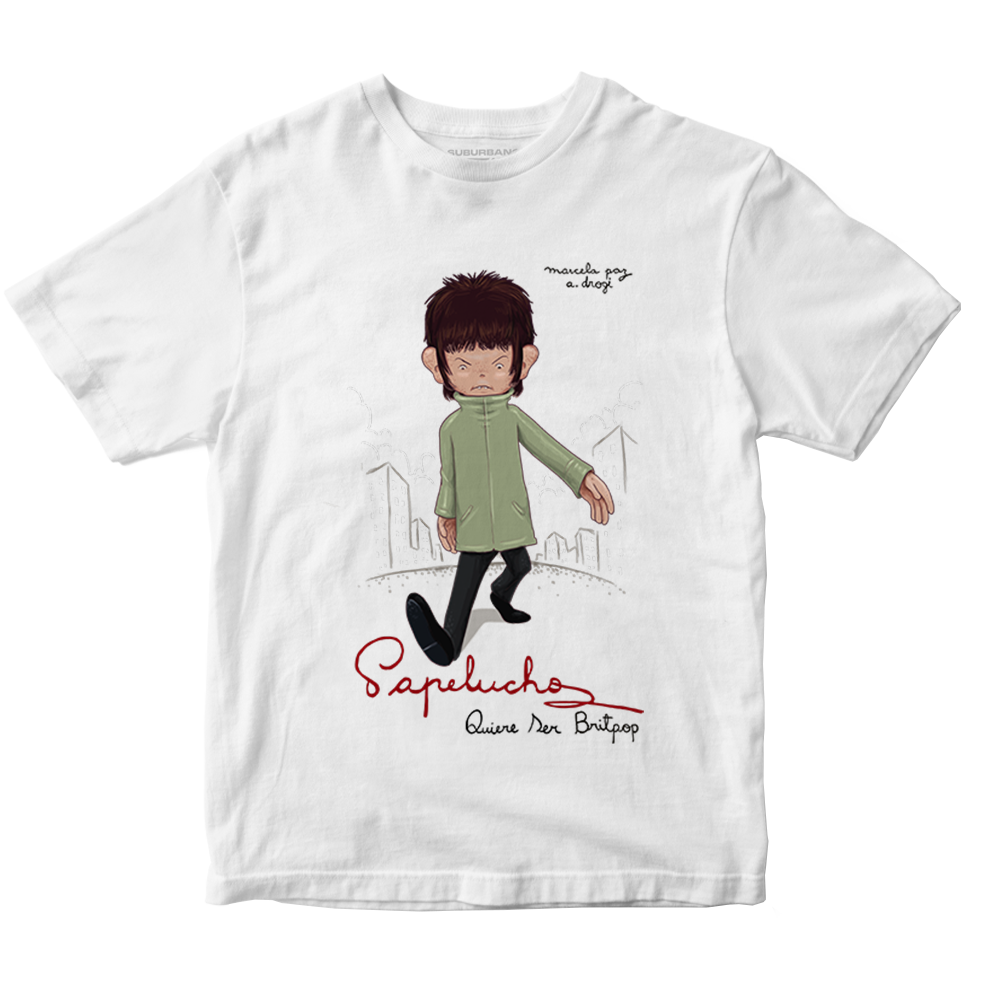 Polera Papelucho Britpop