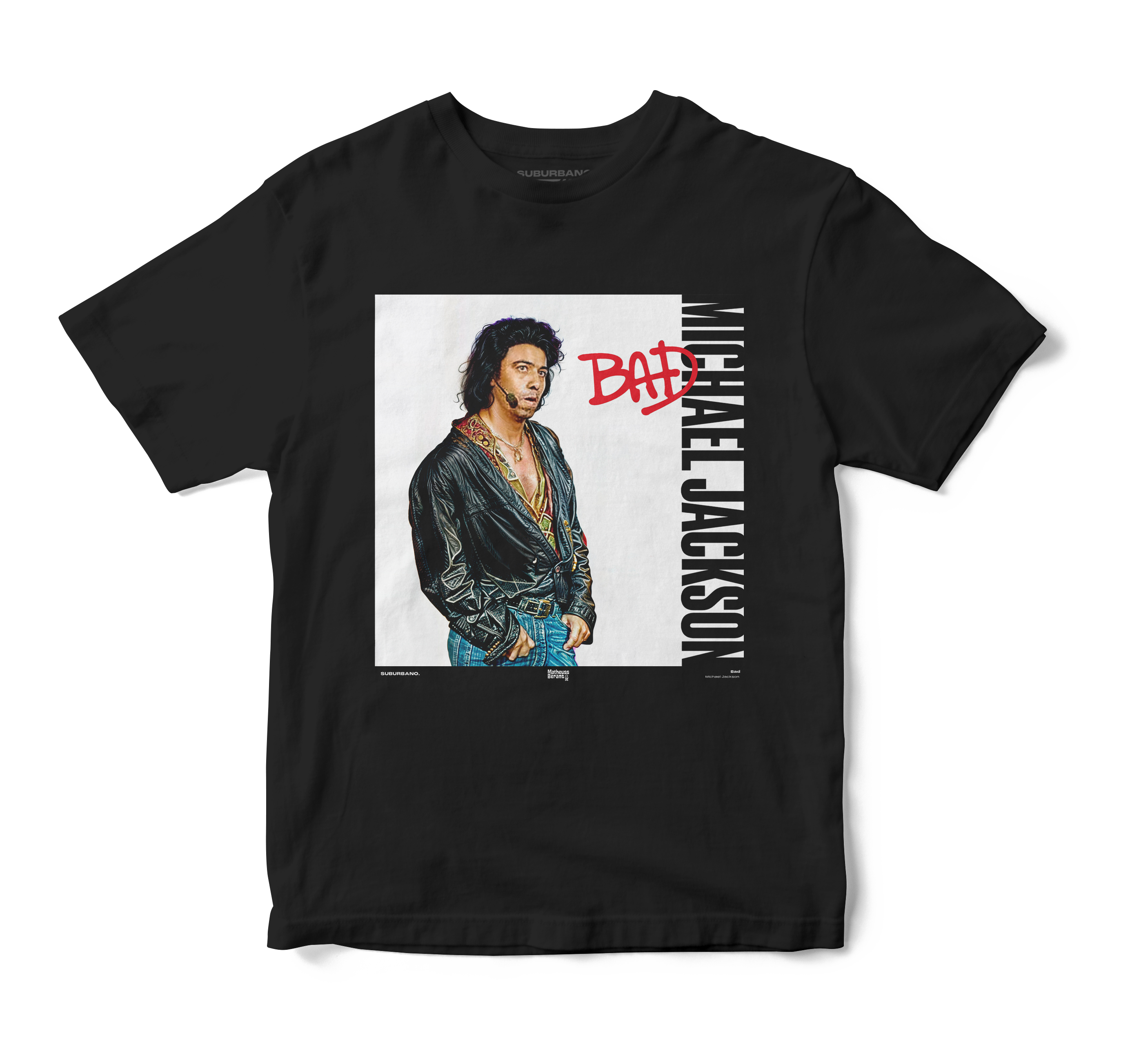 Polera Bad - Michael Jackson