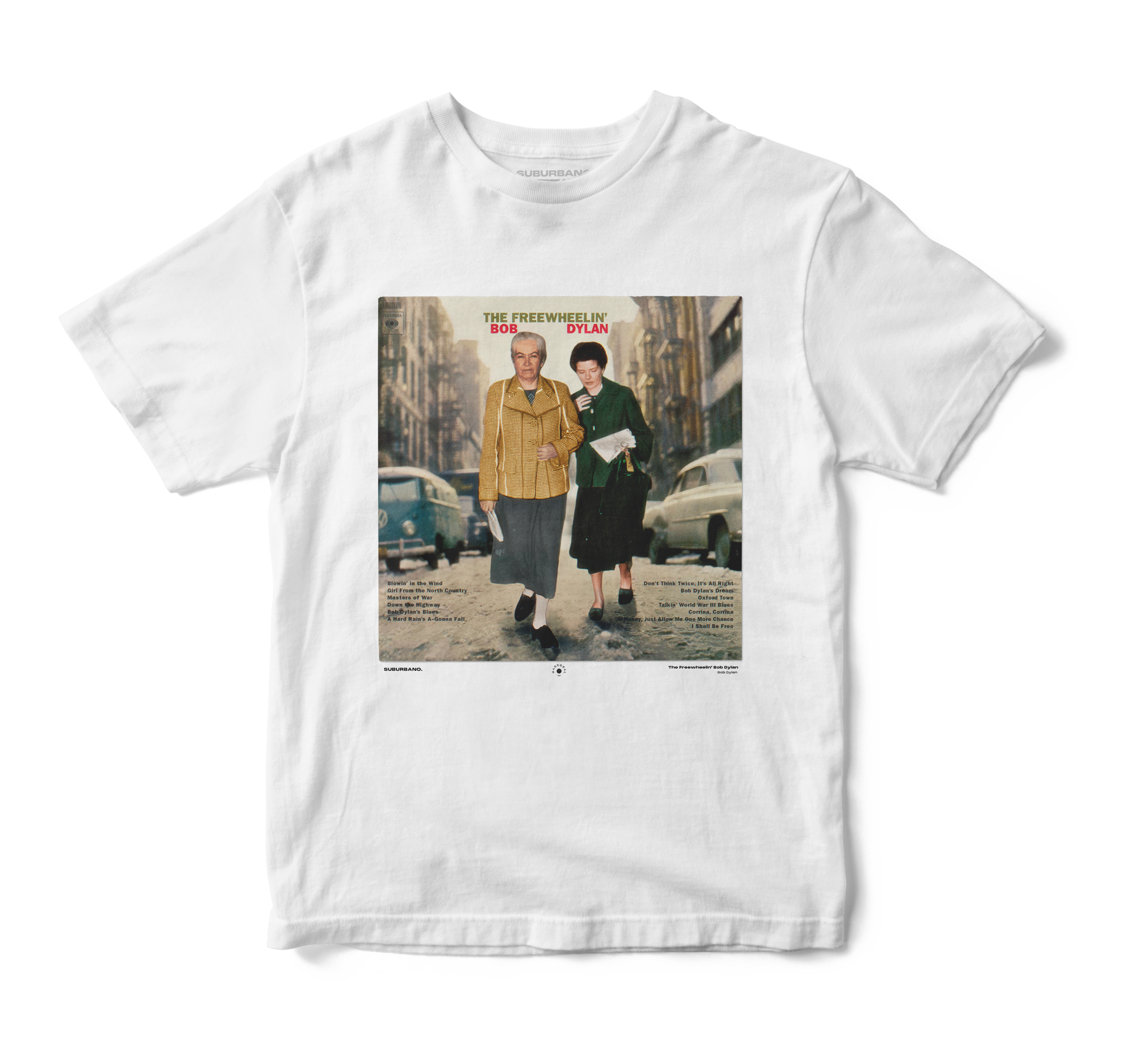 Polera The Freewheelin' Bob Dylan - Bob Dylan