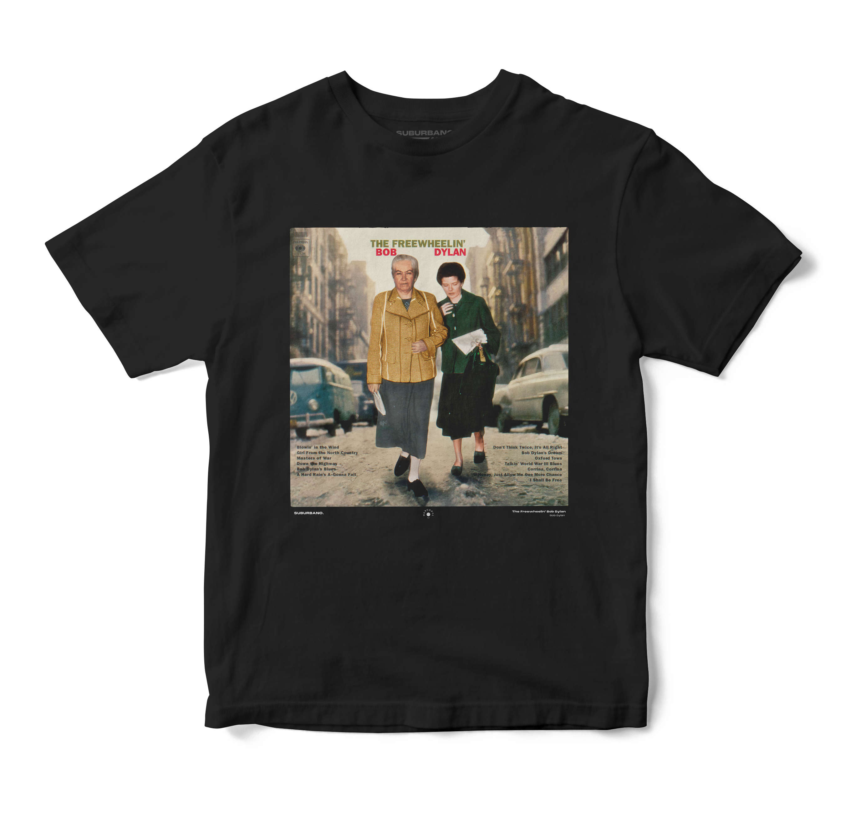 Polera The Freewheelin' Bob Dylan - Bob Dylan