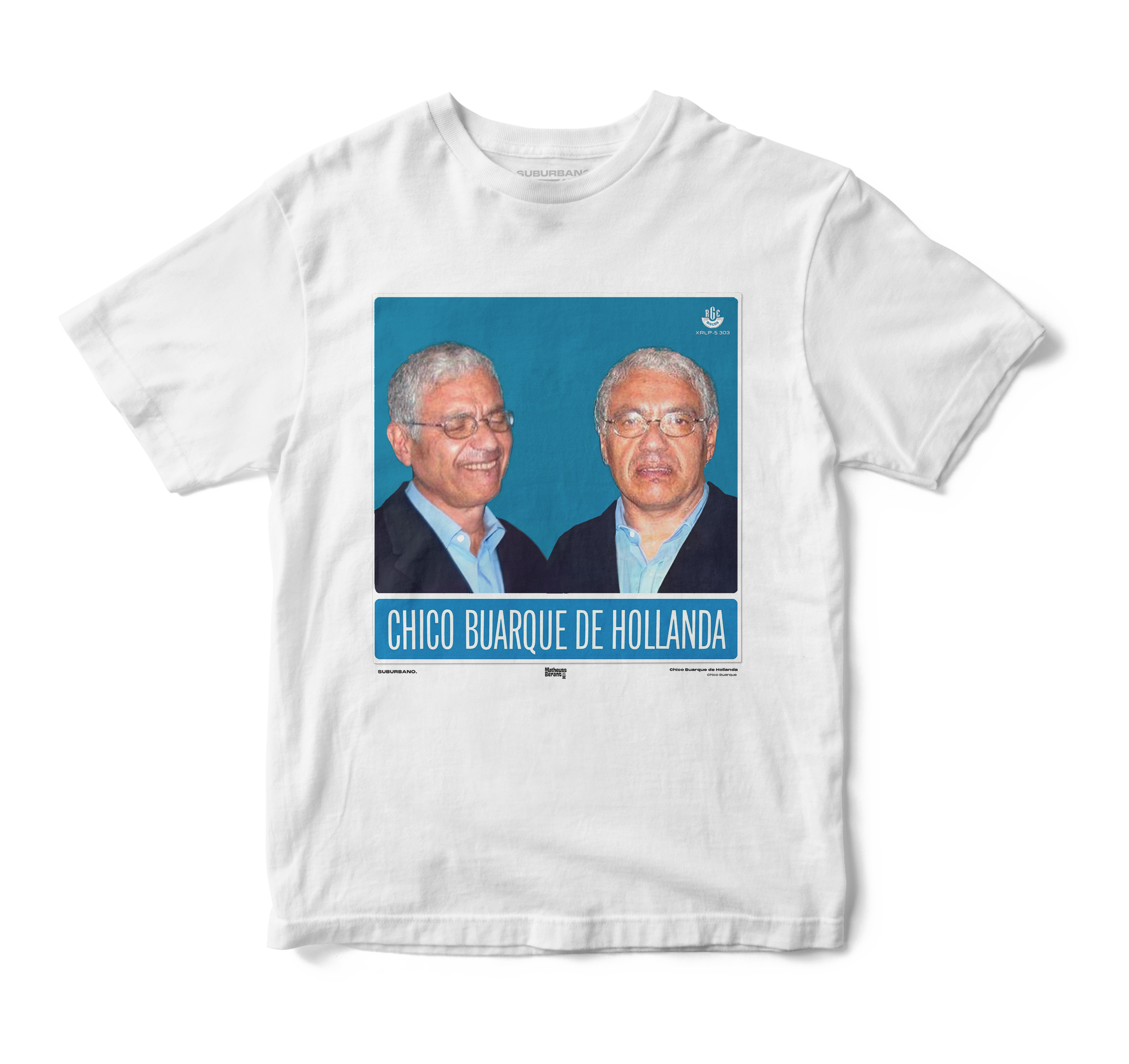 Polera Chico Buarque de Hollanda - Chico Buarque