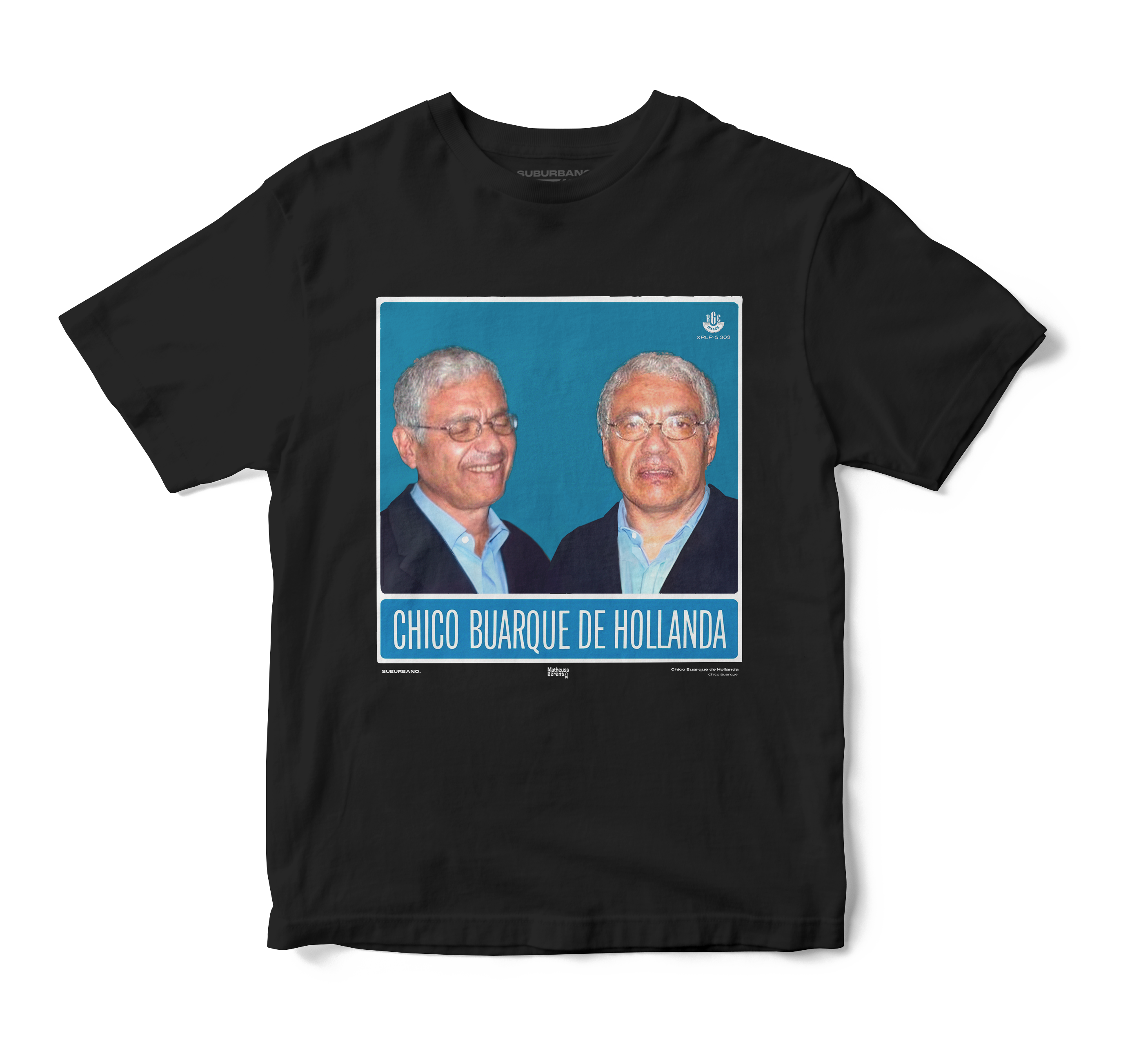 Polera Chico Buarque de Hollanda - Chico Buarque