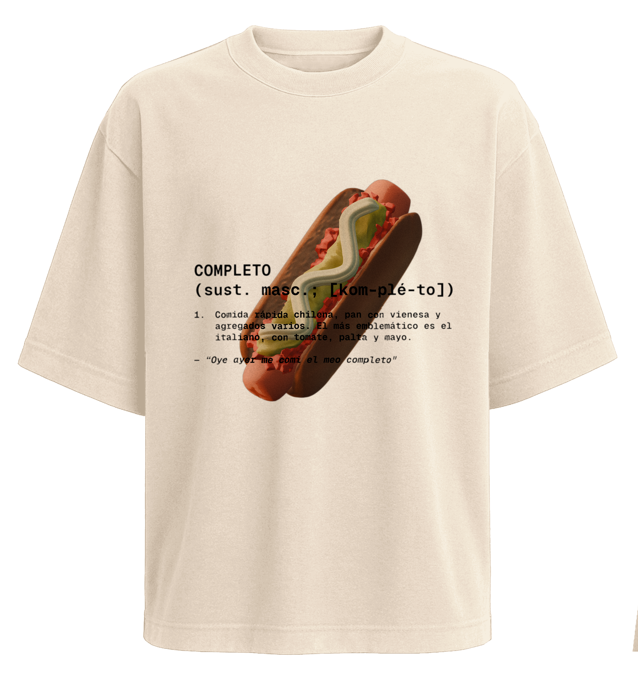 Polera Completo Chileno