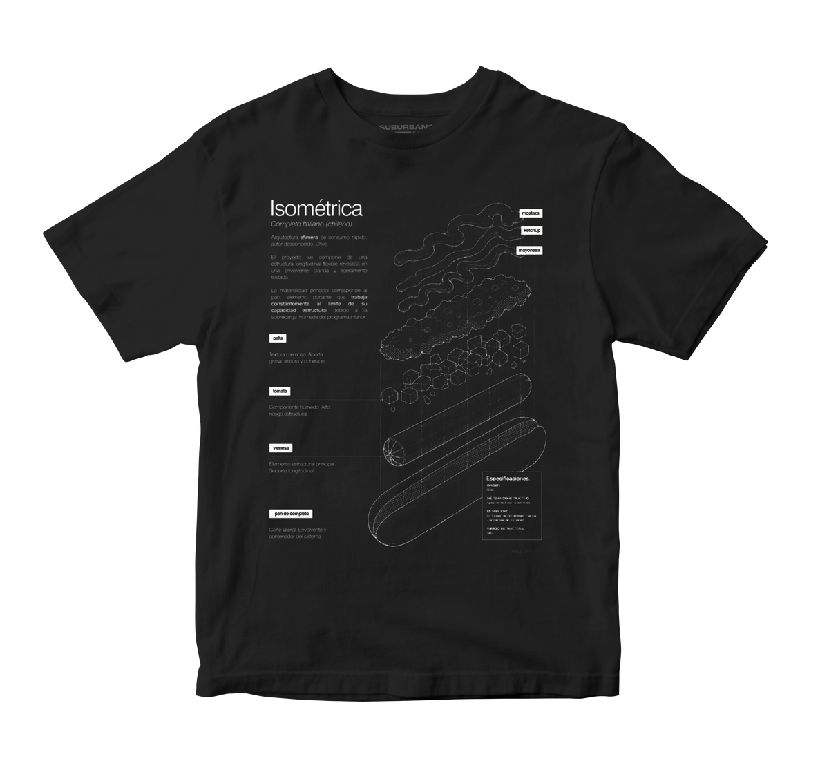 Polera Completo (Isométrica)
