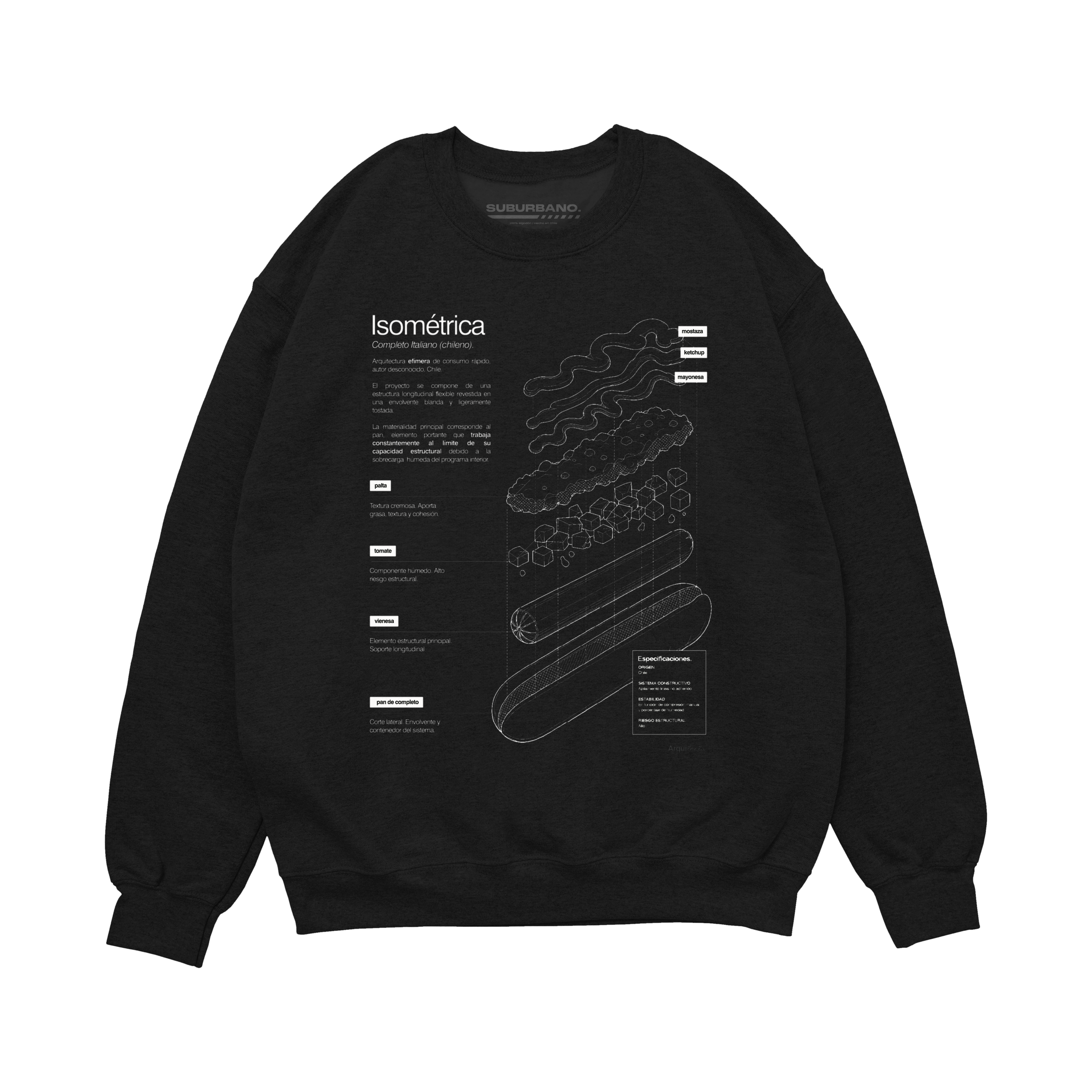 Polera Completo (Isométrica)