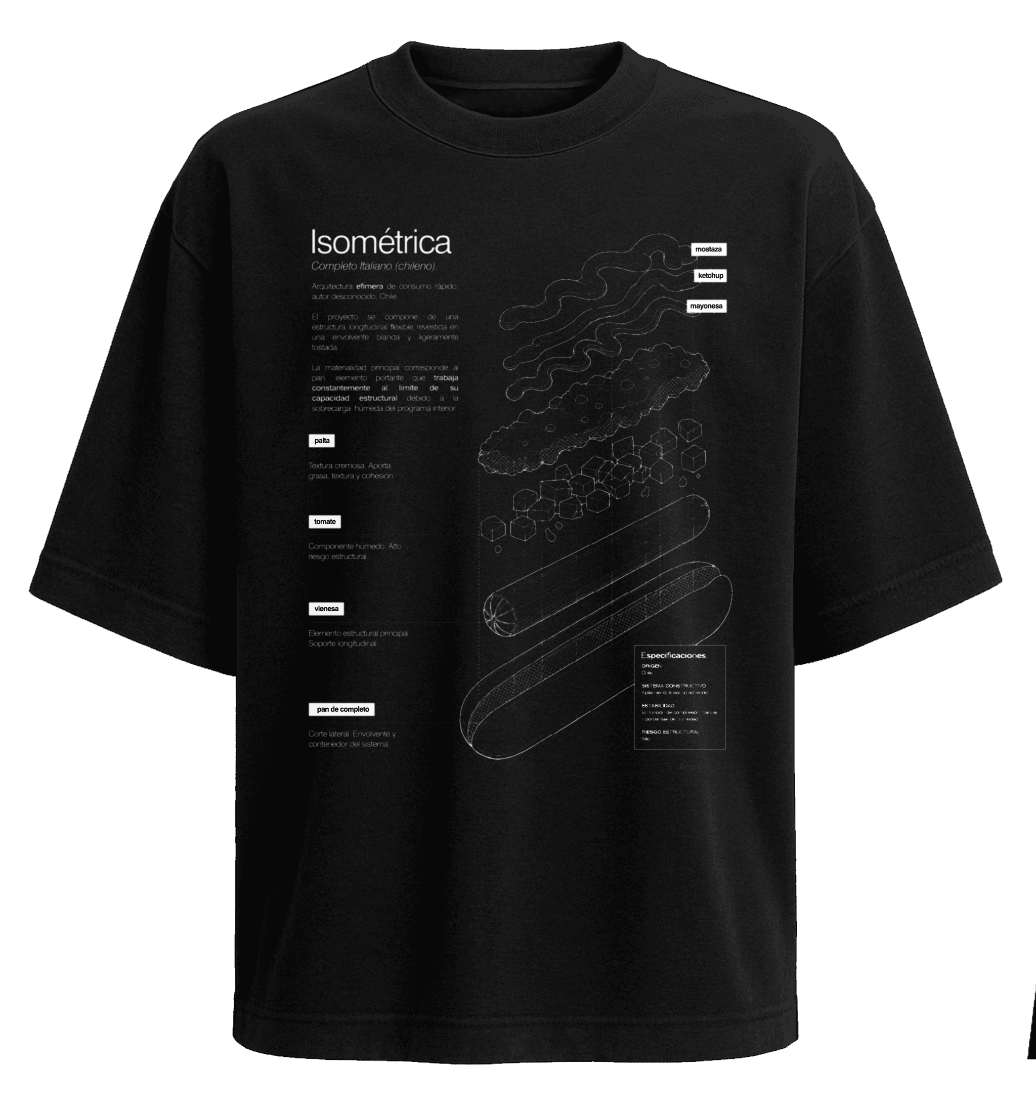 Polera Completo (Isométrica)