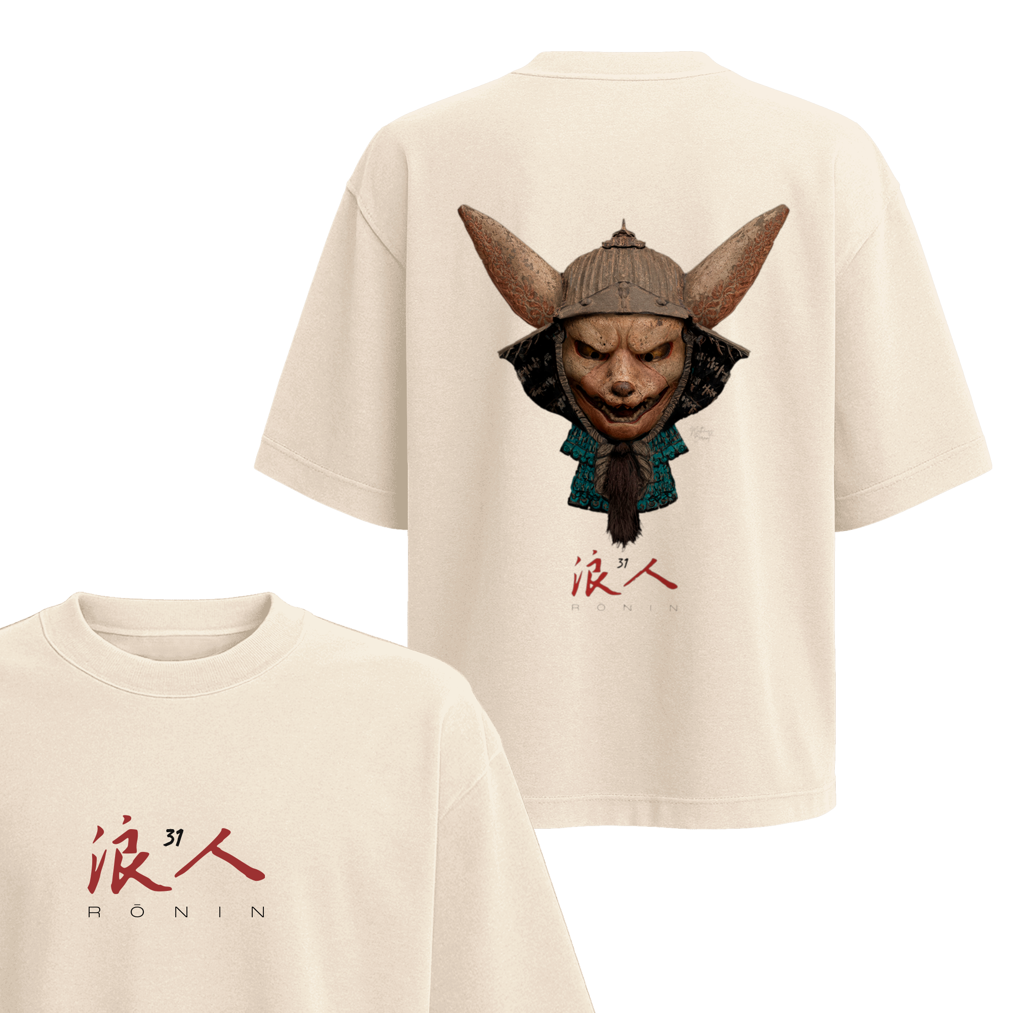 Polera Ronin Mario Hugo - Espalda