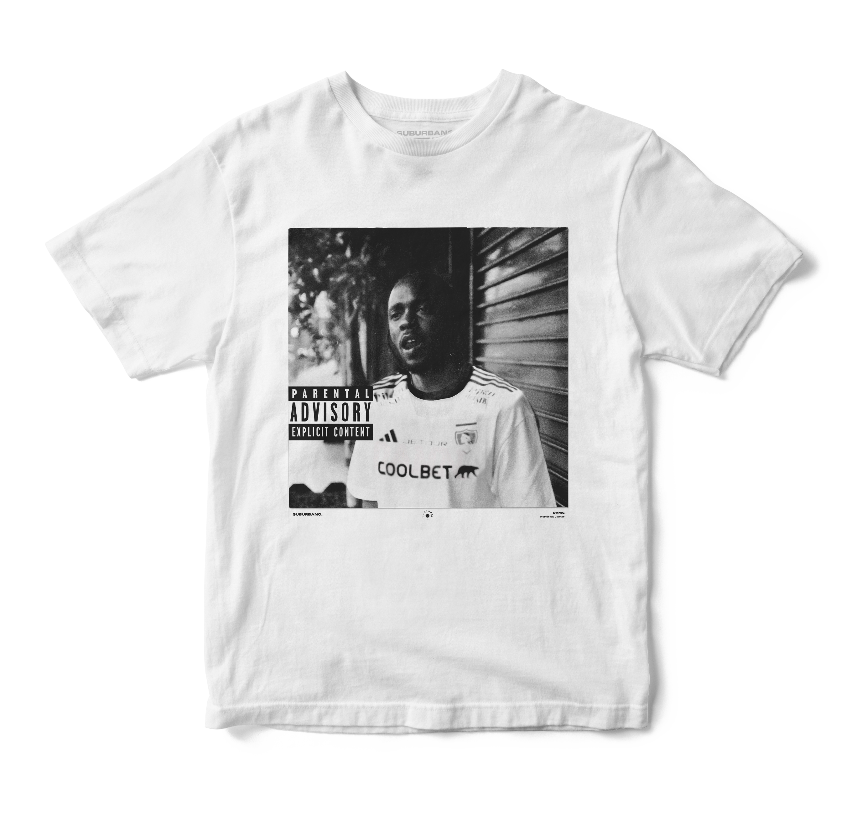 Polera DAMN. - Kendrick Lamar (Colo-Colo)