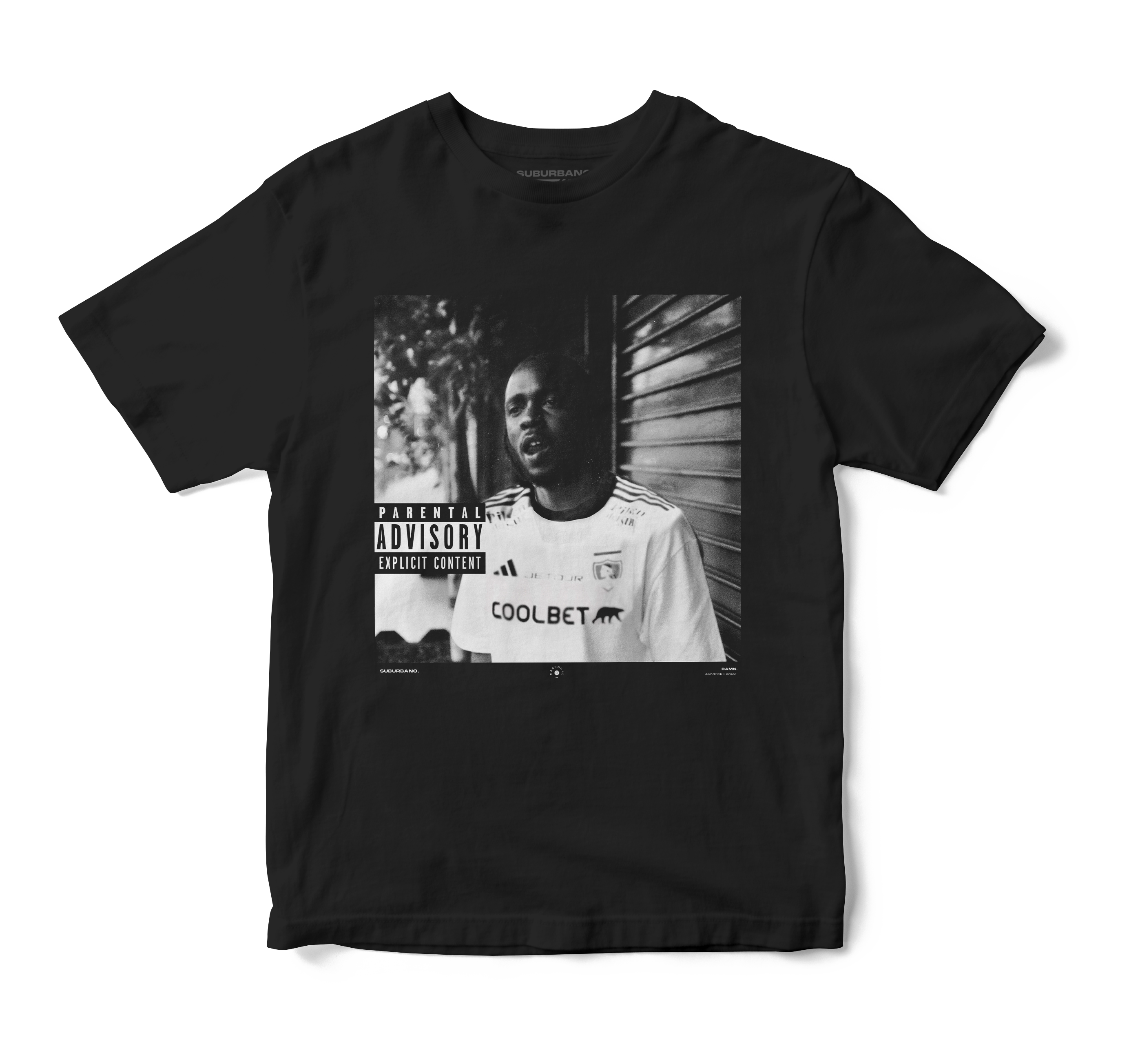 Polera DAMN. - Kendrick Lamar (Colo-Colo)