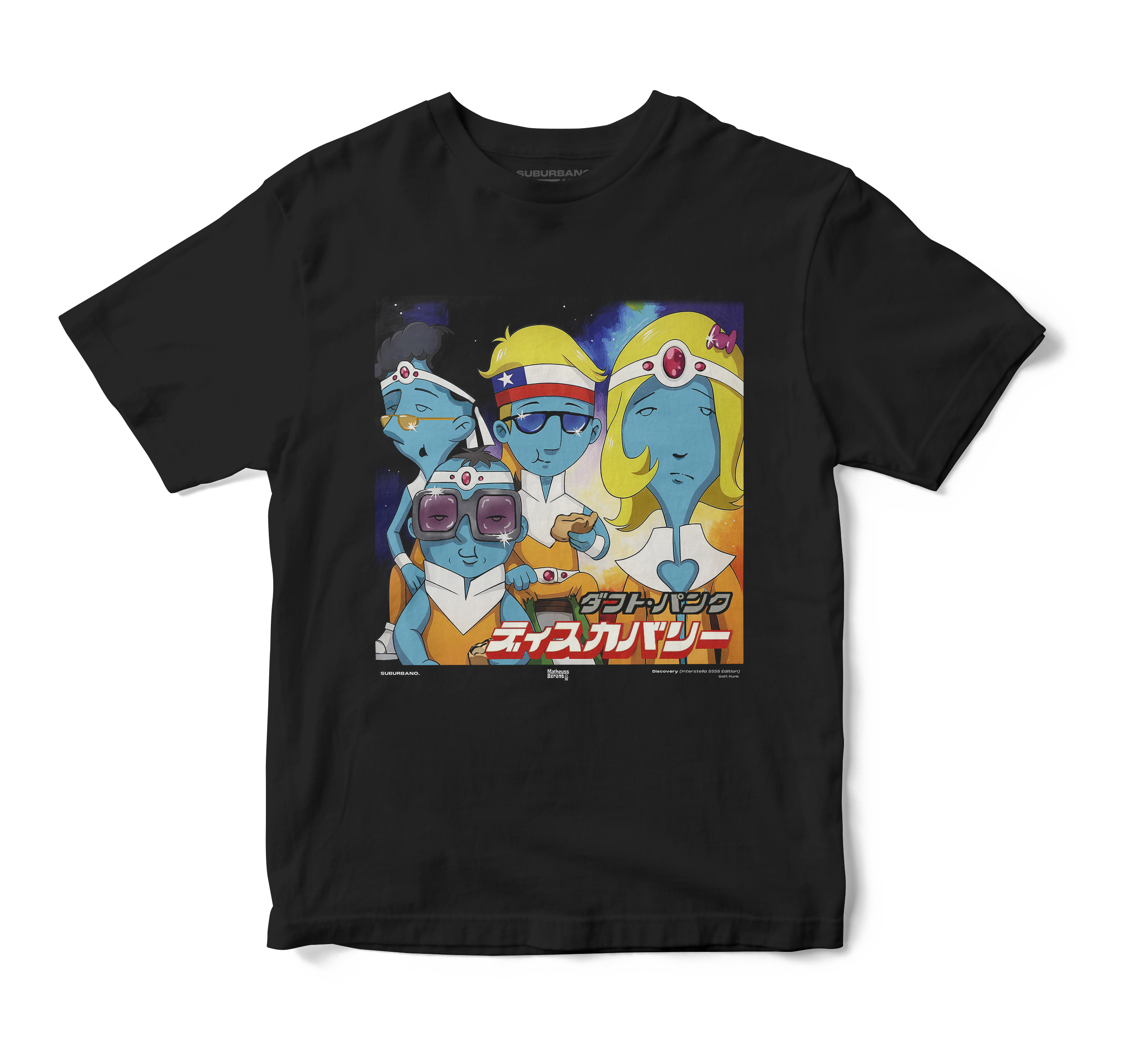 Polera Discovery - Daft Punk V2