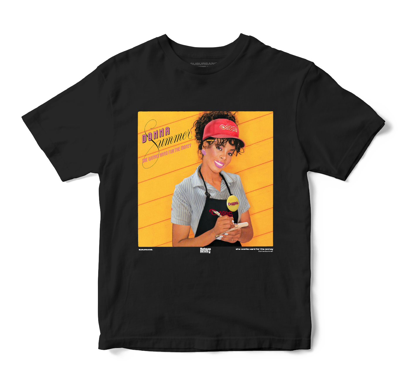 Polera She Works Hard for the Money - Donna Summer