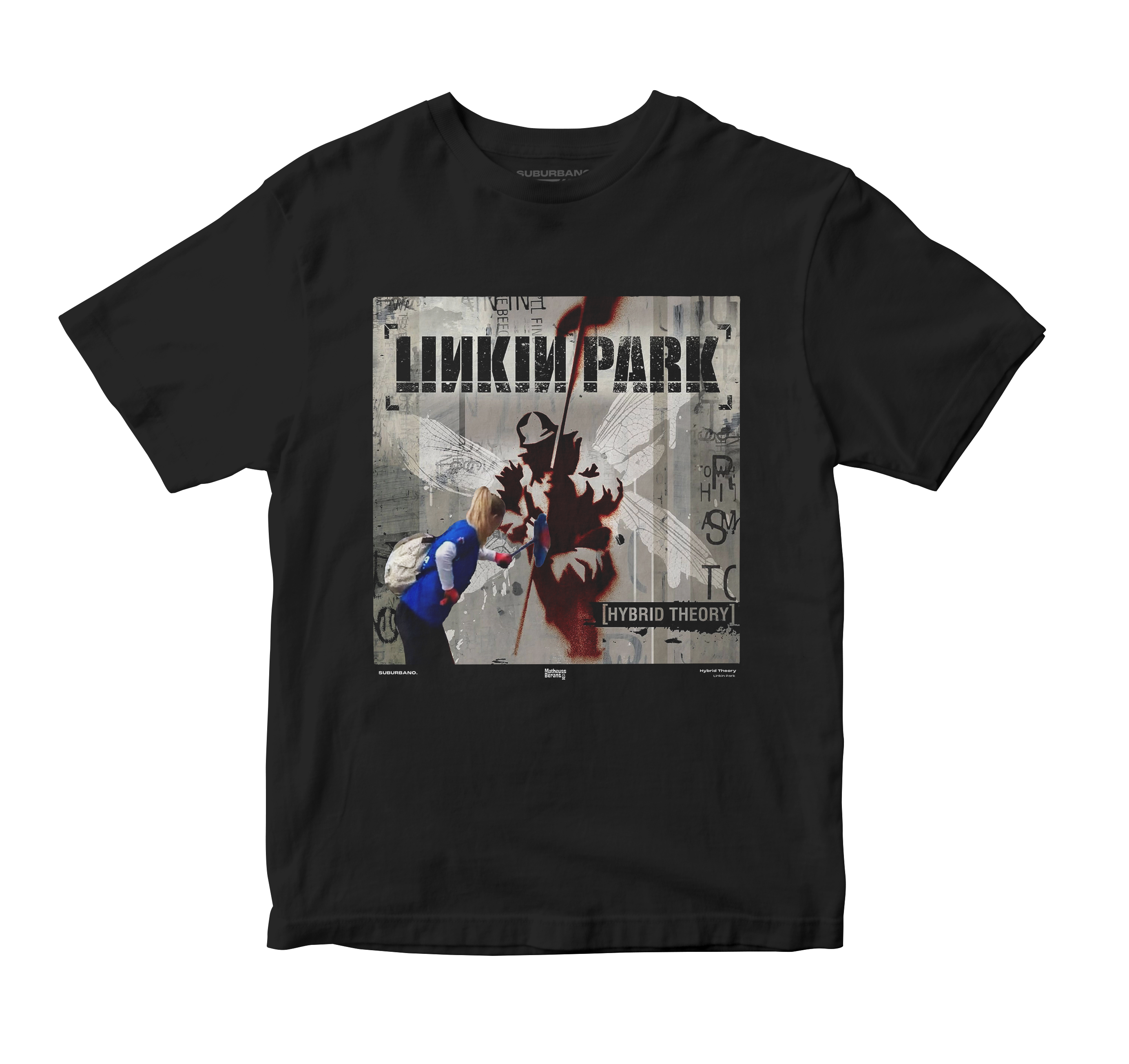 Polera Hybrid Theory - Linkin Park V2