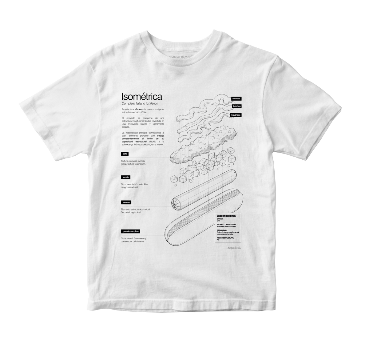 Polera Completo (Isométrica)