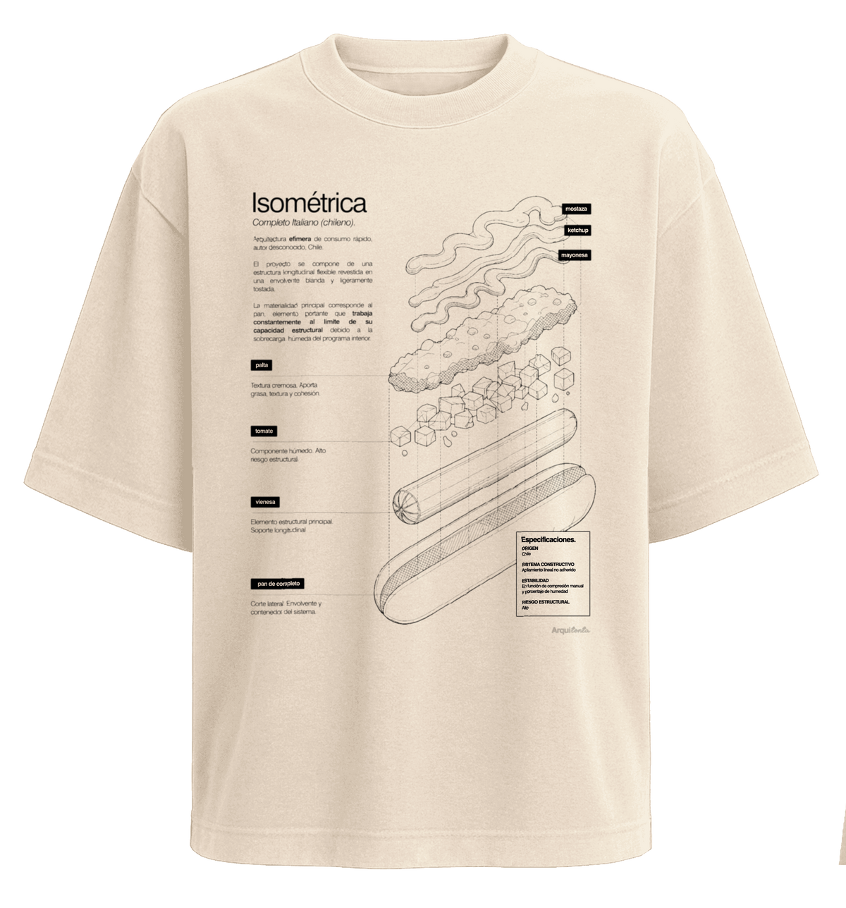 Polera Completo (Isométrica)