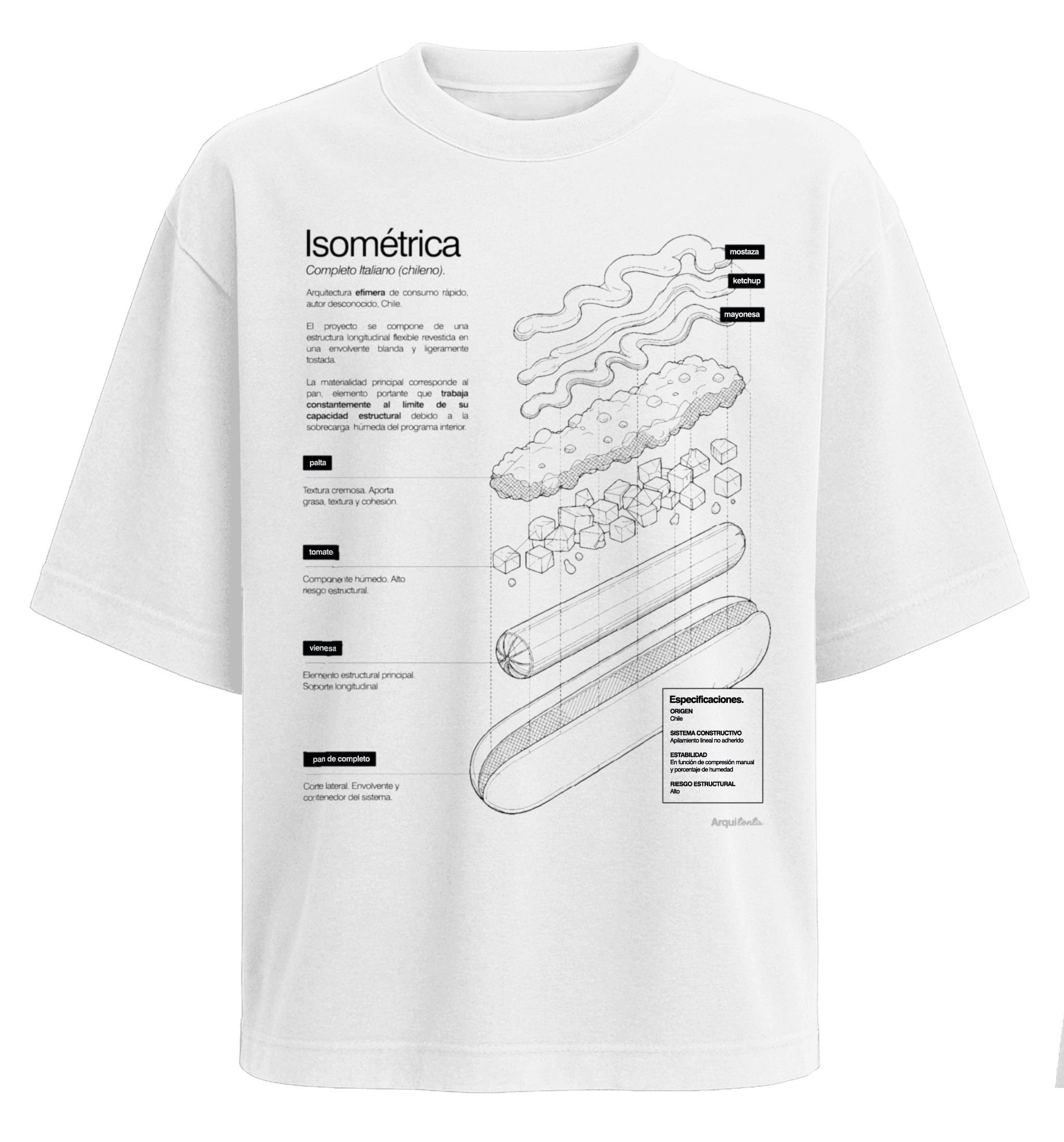 Polera Completo (Isométrica)