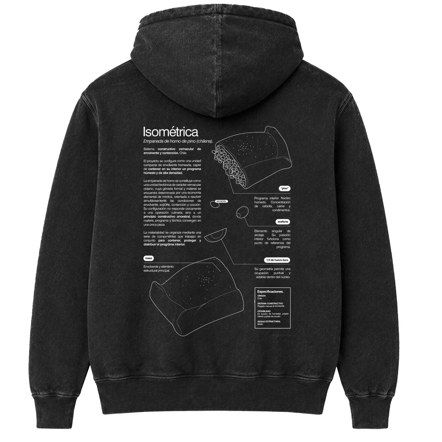Polera Empanada (Isométrica)