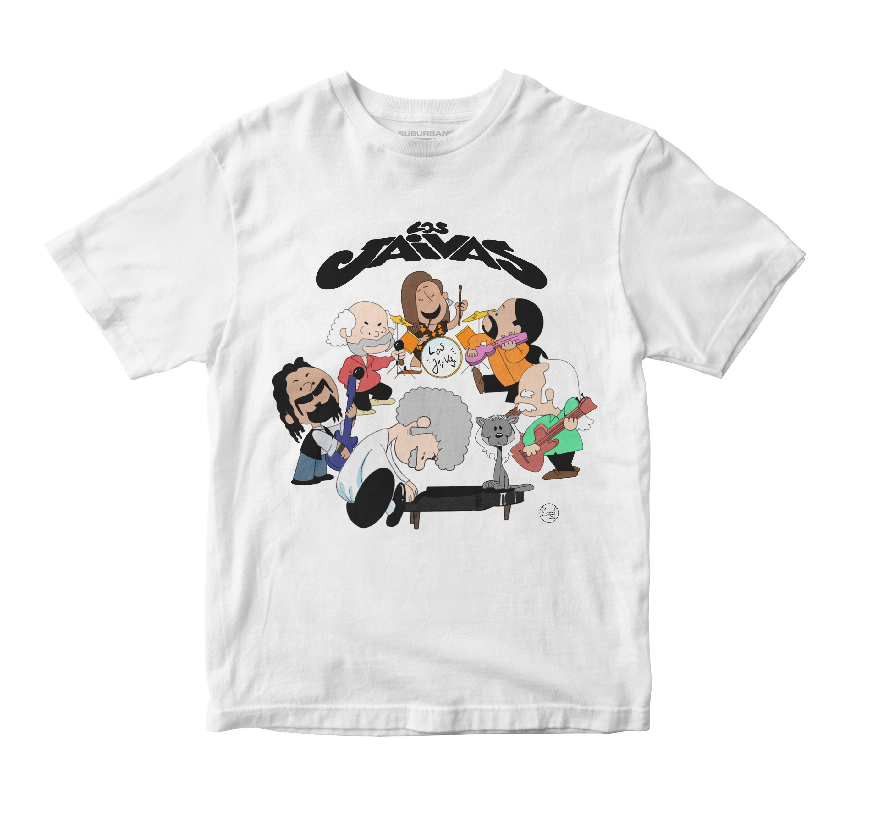 Polera Los Jaivas (Versión Snoopy)