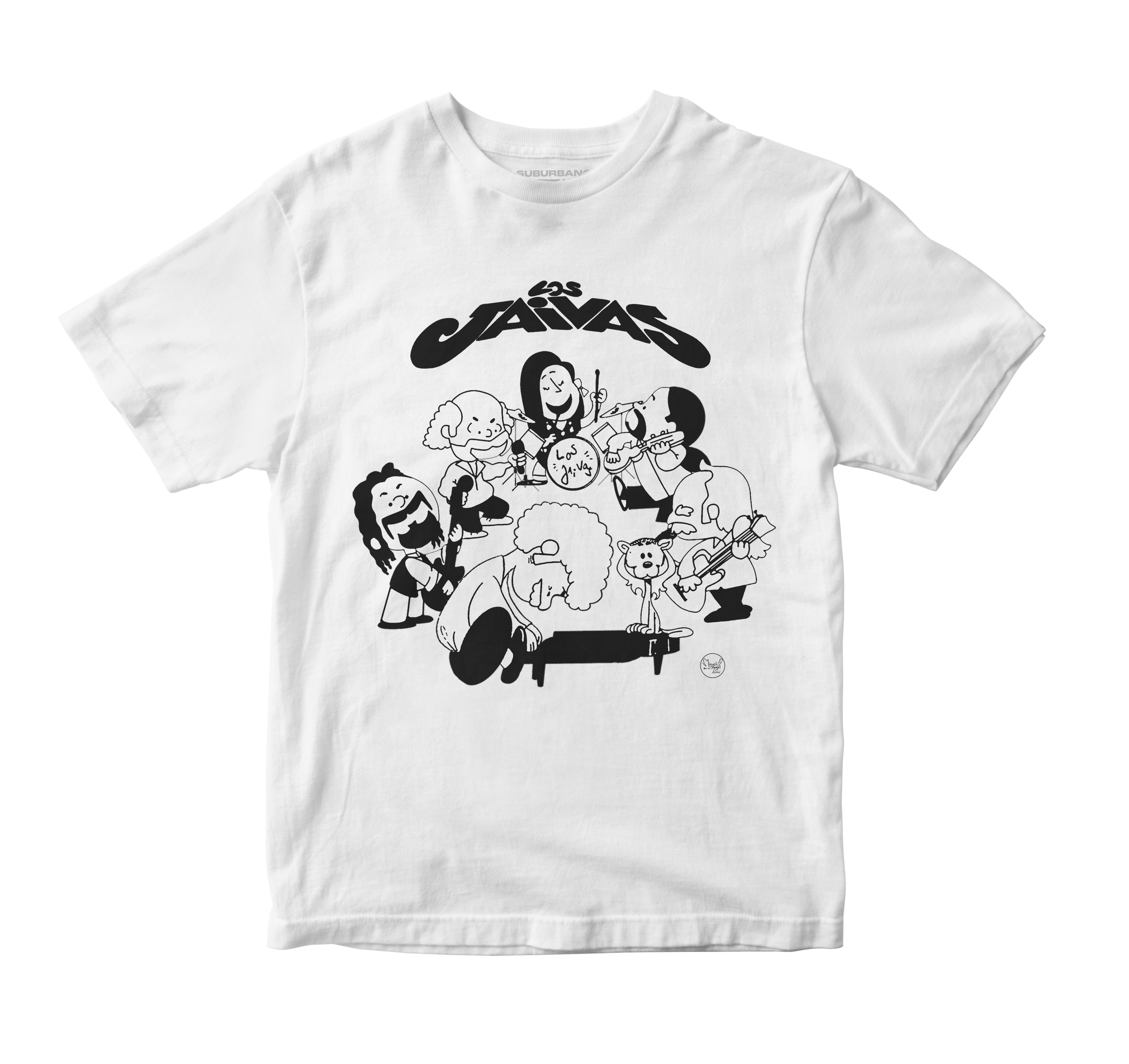 Polera Los Jaivas (Versión Snoopy)