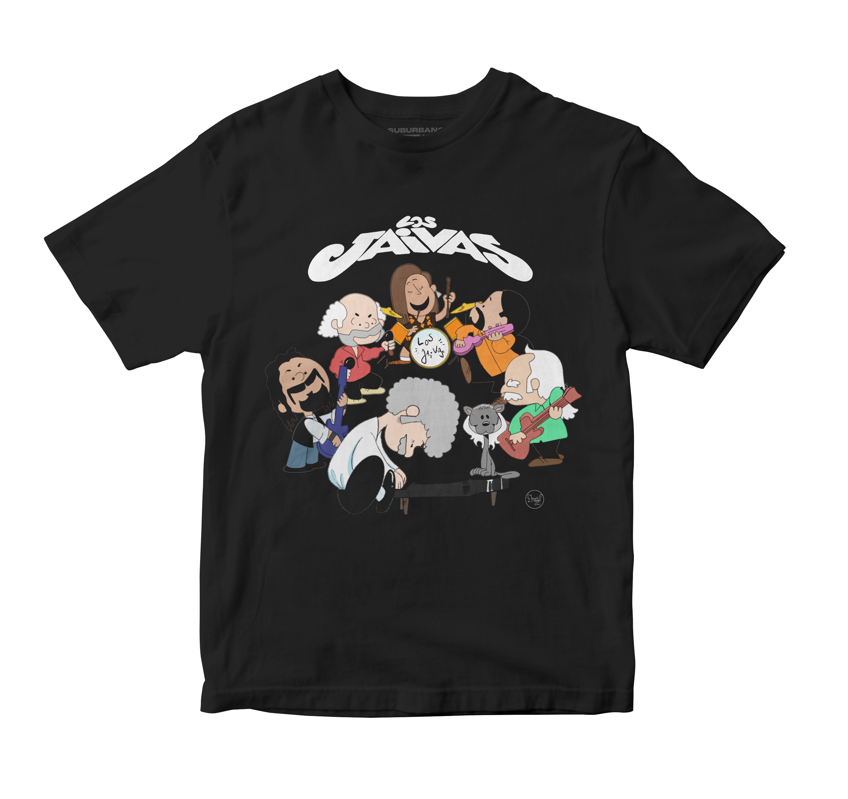 Polera Los Jaivas (Versión Snoopy)