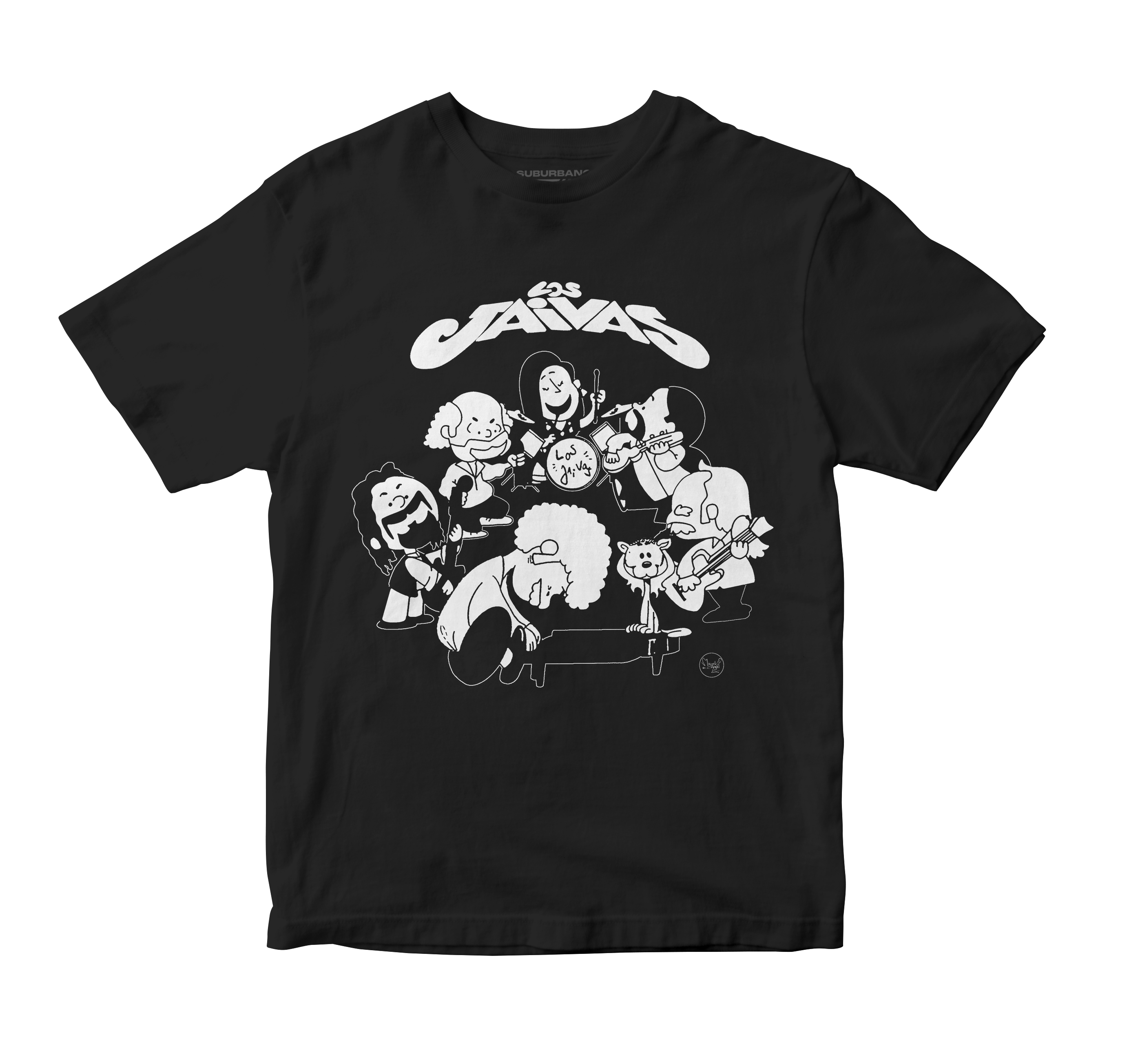 Polera Los Jaivas (Versión Snoopy)