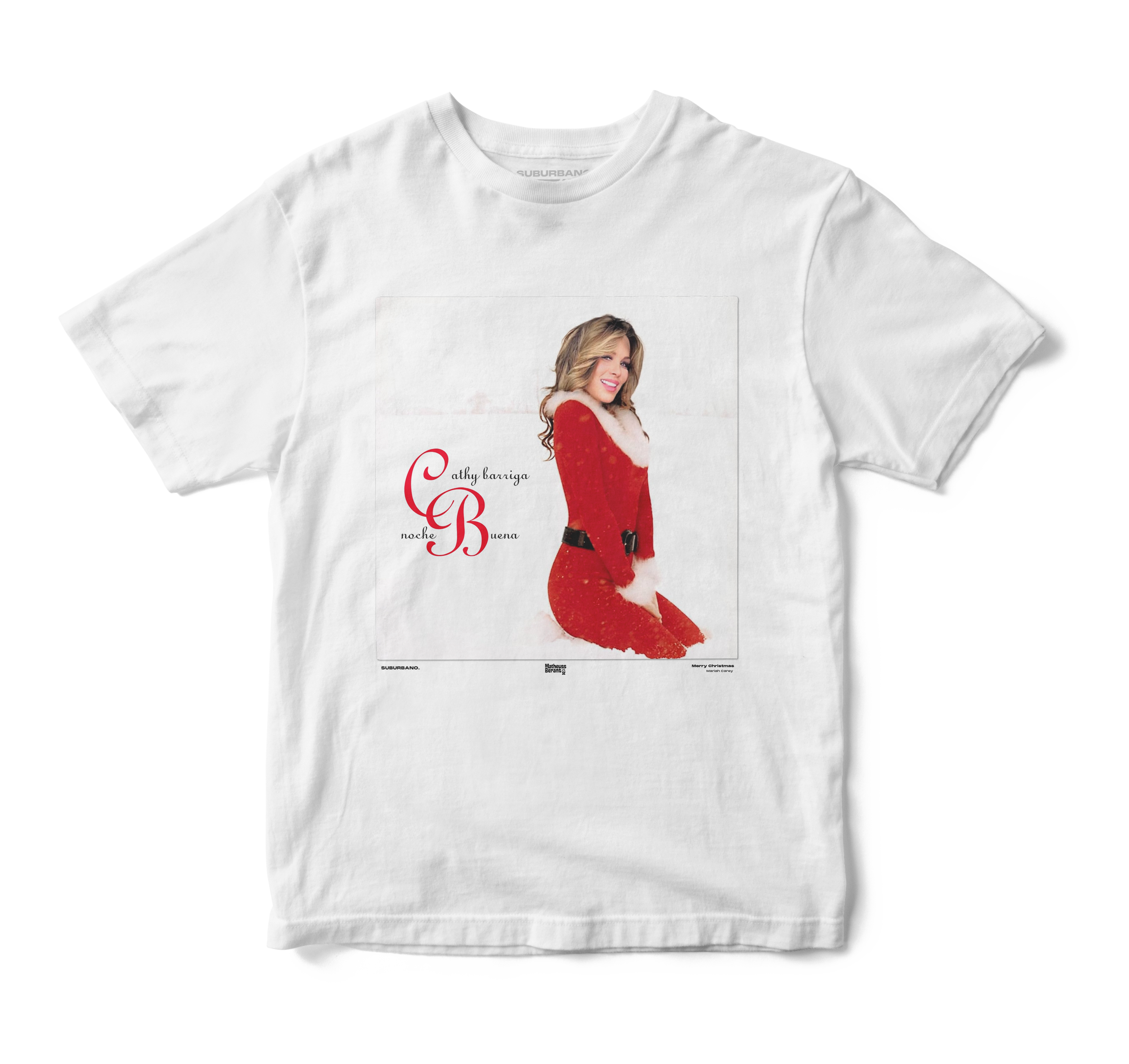 Polera Merry Christmas - Mariah Carey