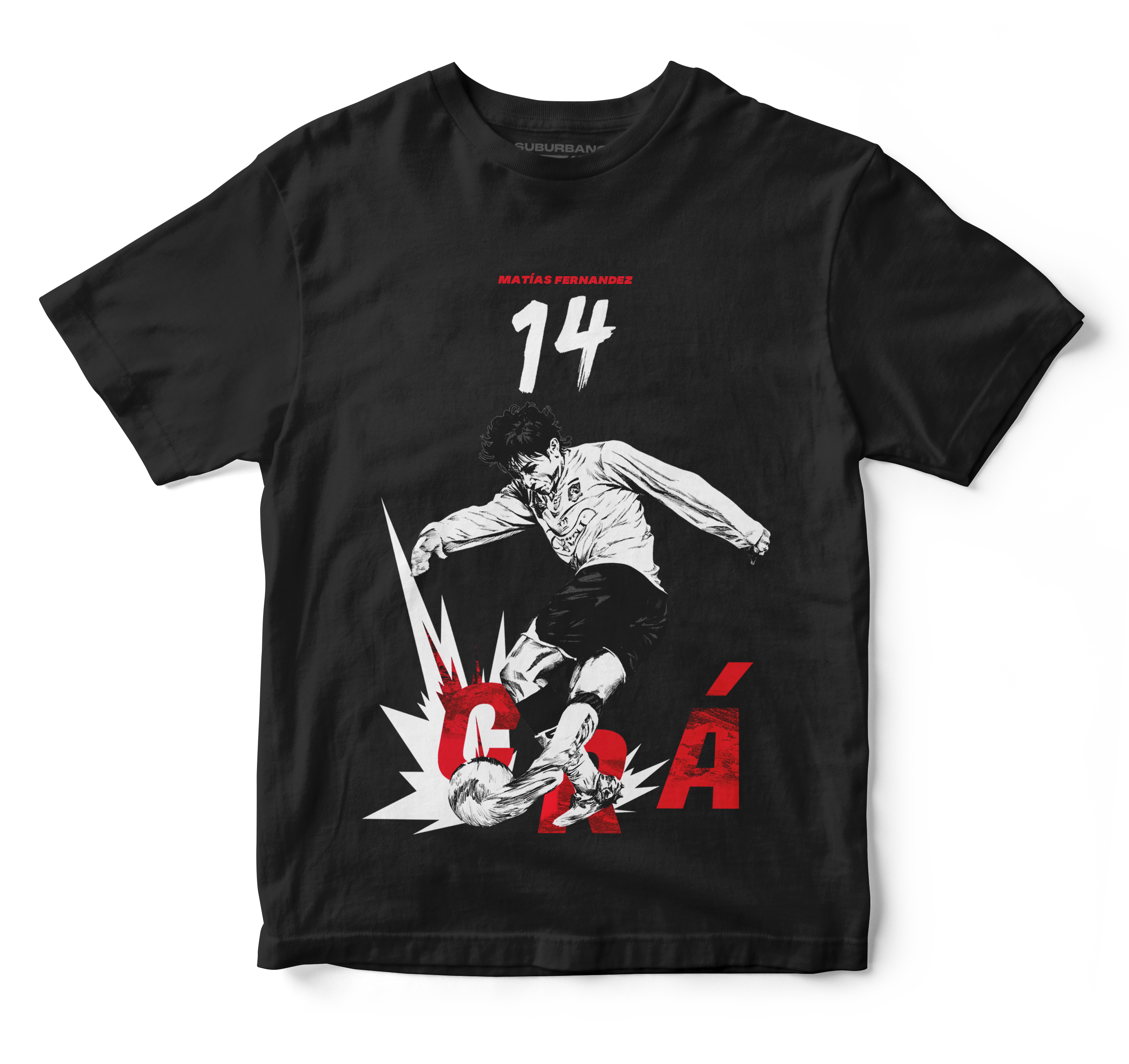 Polera 14 de los blancos / Matías Fernandez
