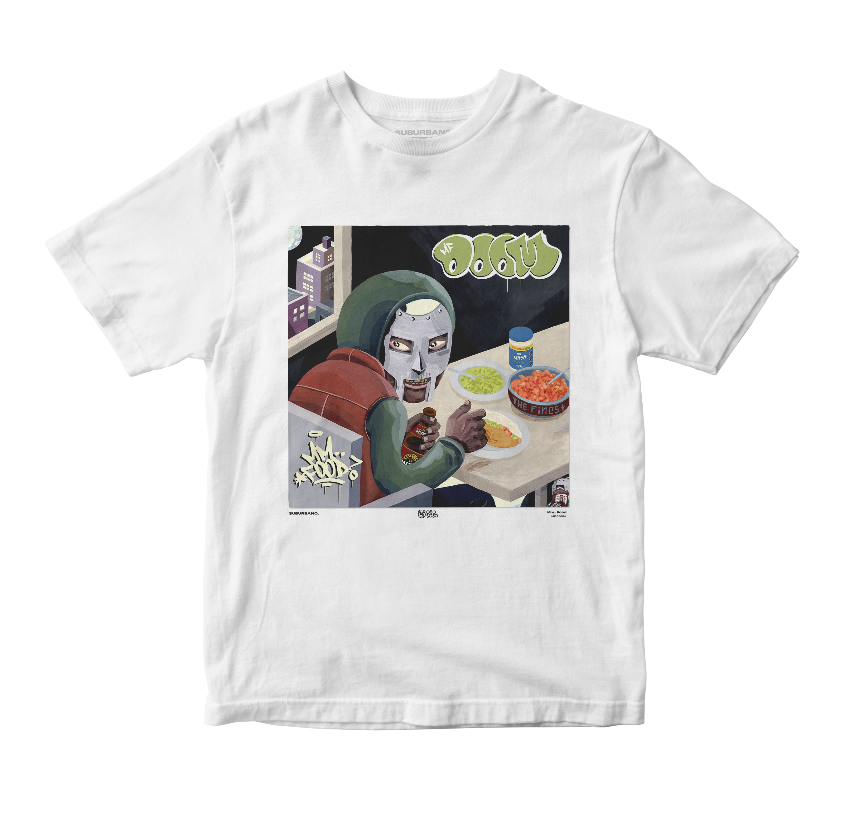 Polera Mm.. Food - MF DOOM (Completos)