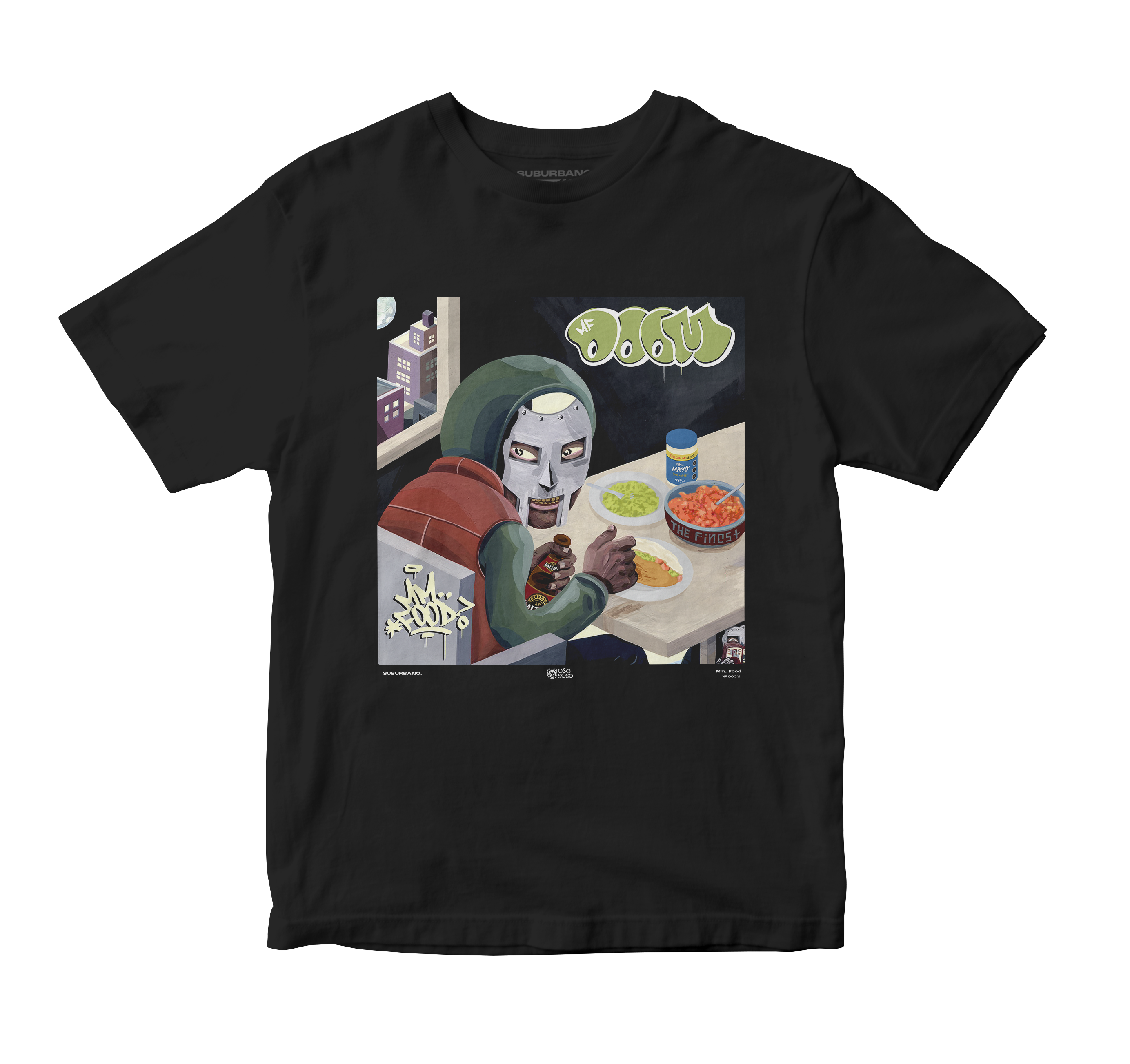 Polera Mm.. Food - MF DOOM (Completos)