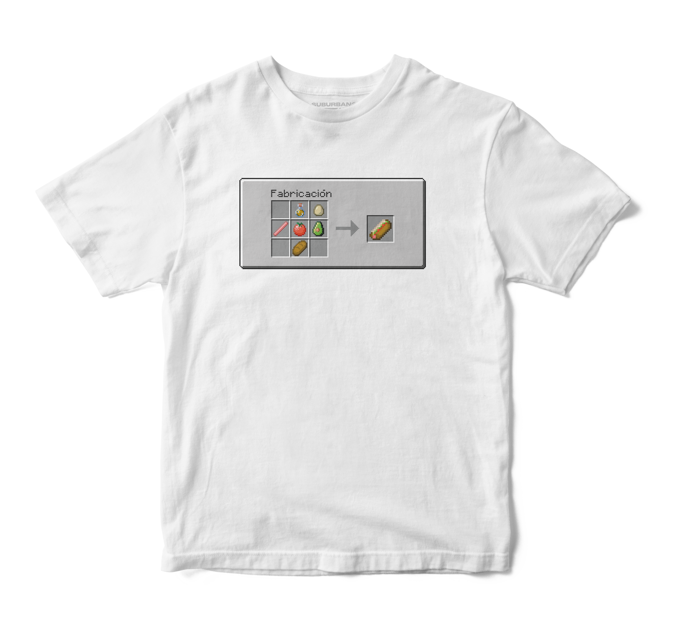 Polera Receta Completo - Minecraft V1