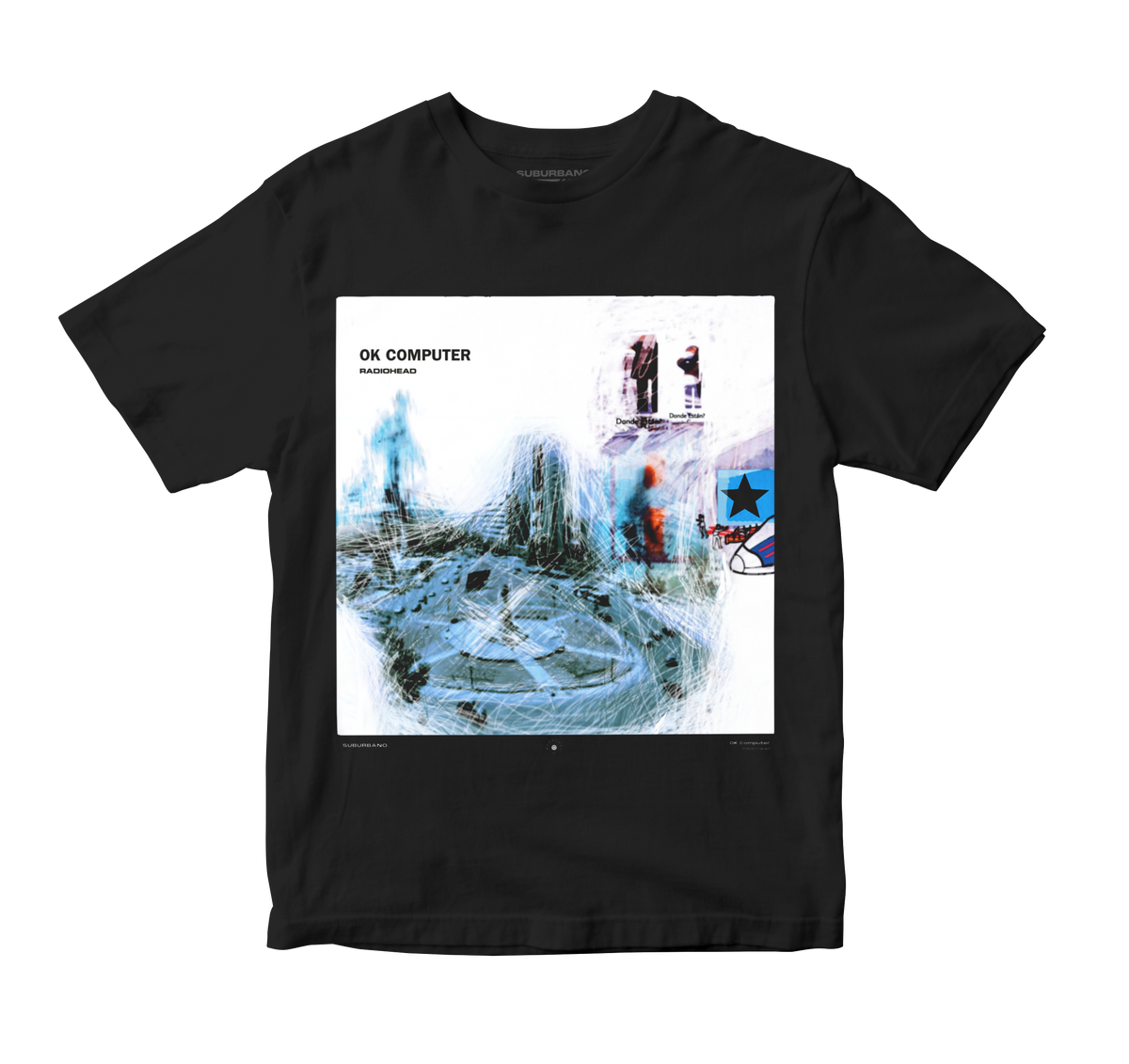 Polera OK Computer - Radiohead