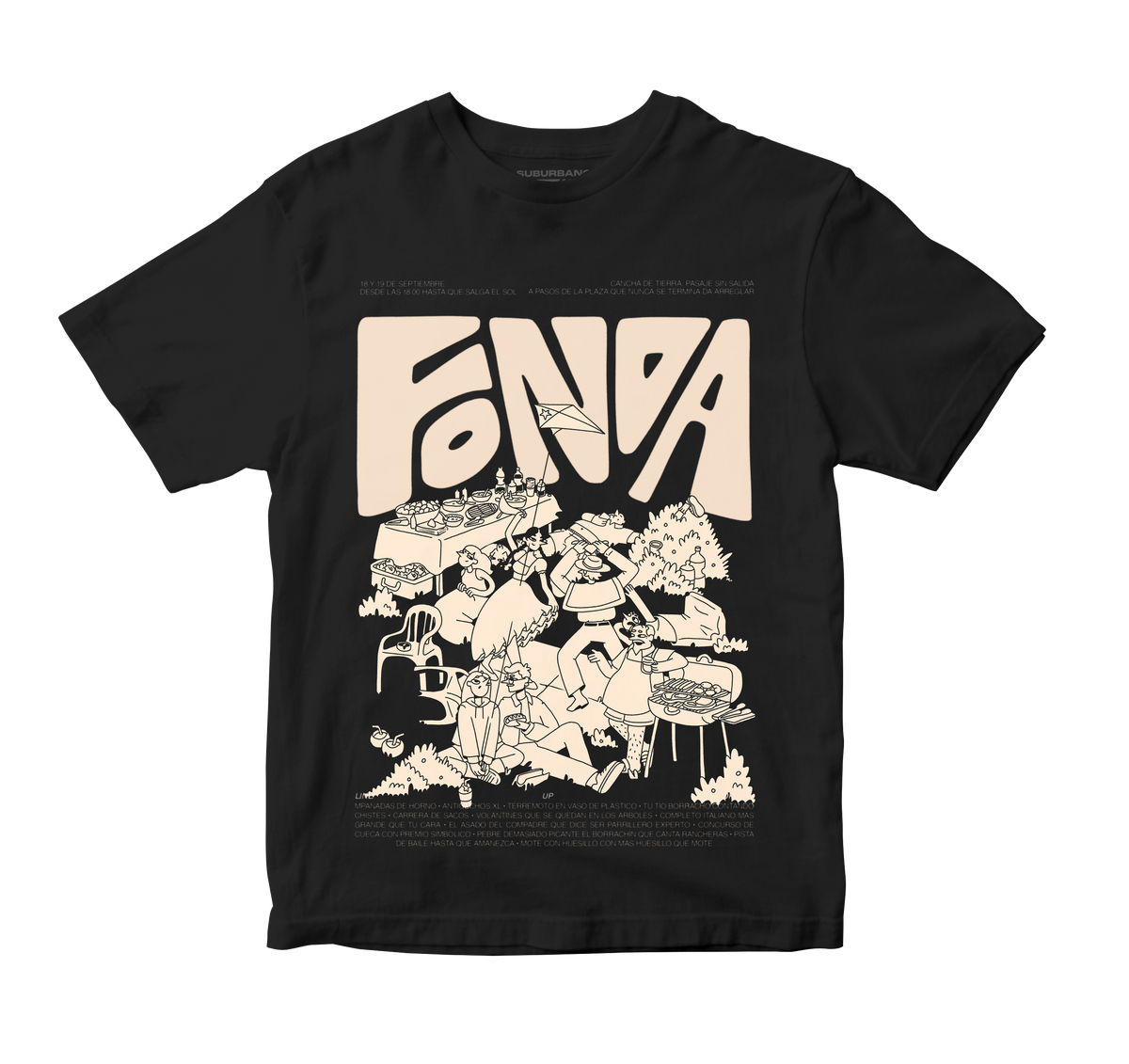 Polera Fonda (Crema)