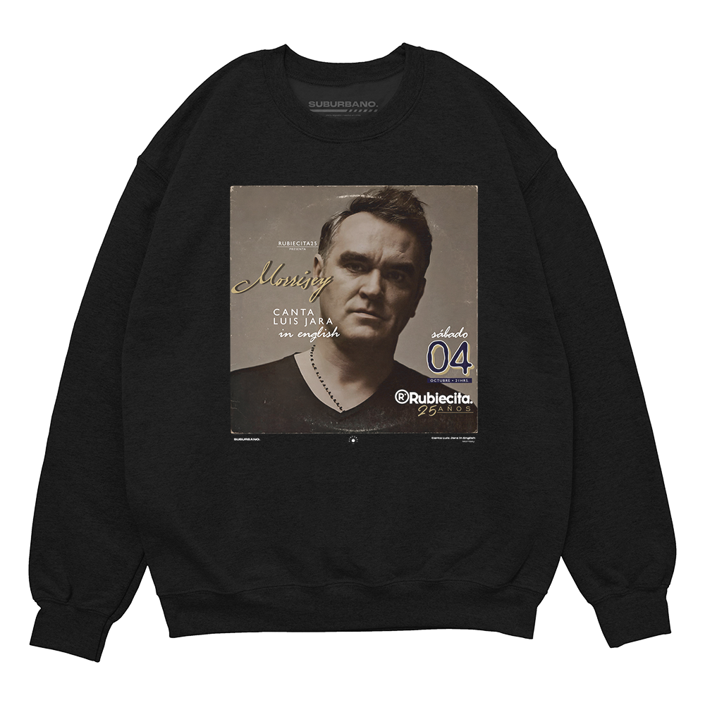 Polera Luis Jara canta Morrisey (Blondie)