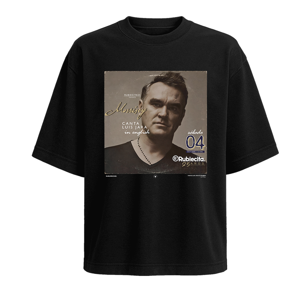 Polera Luis Jara canta Morrisey (Blondie)