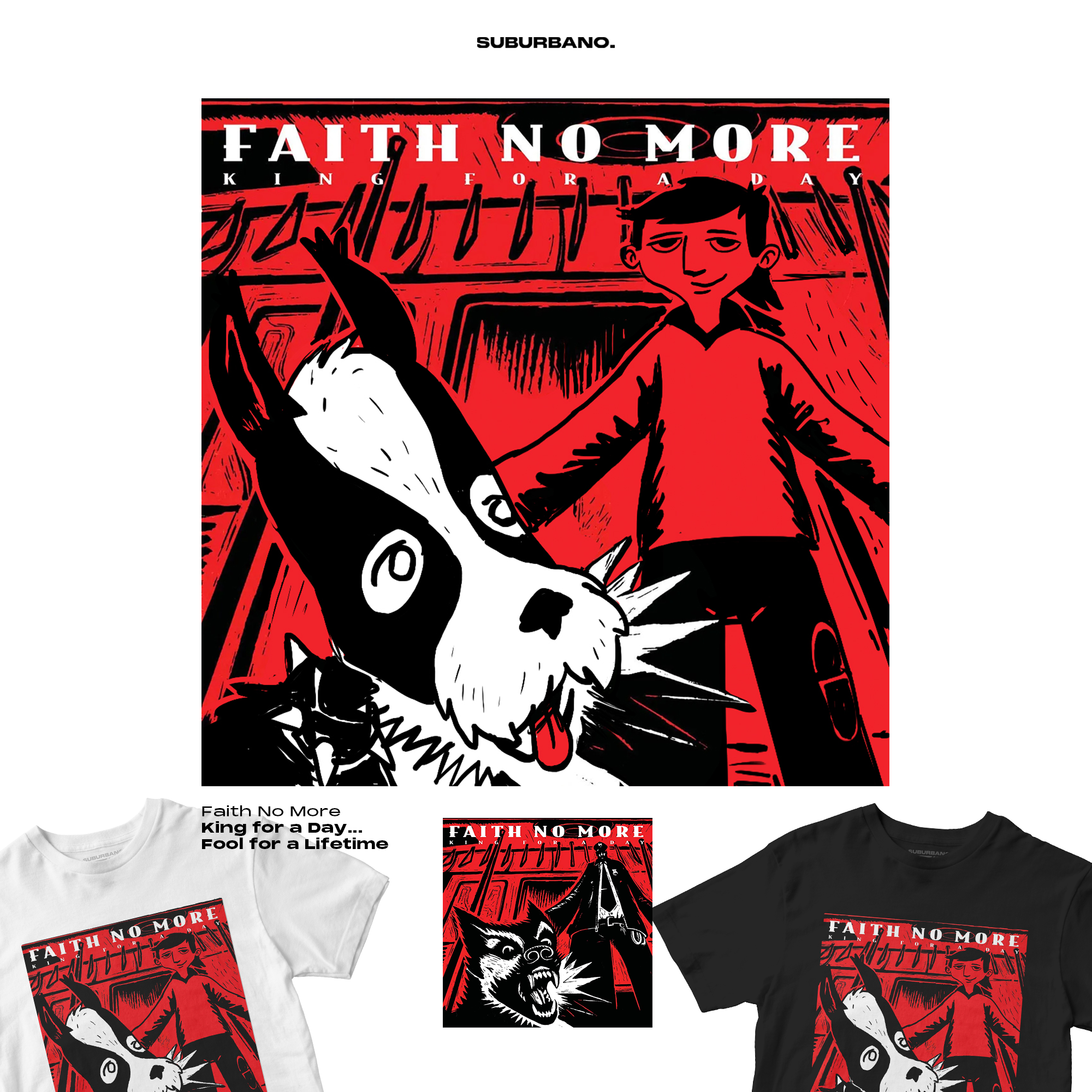 Polera King for a Day... Fool for a Lifetime - Faith No More