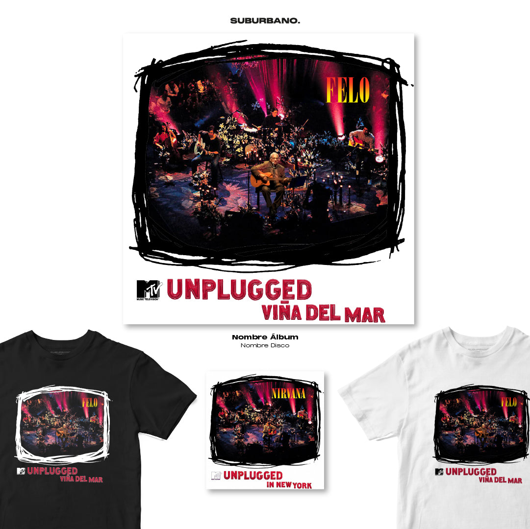 Polera Nirvana MTV Unplugged