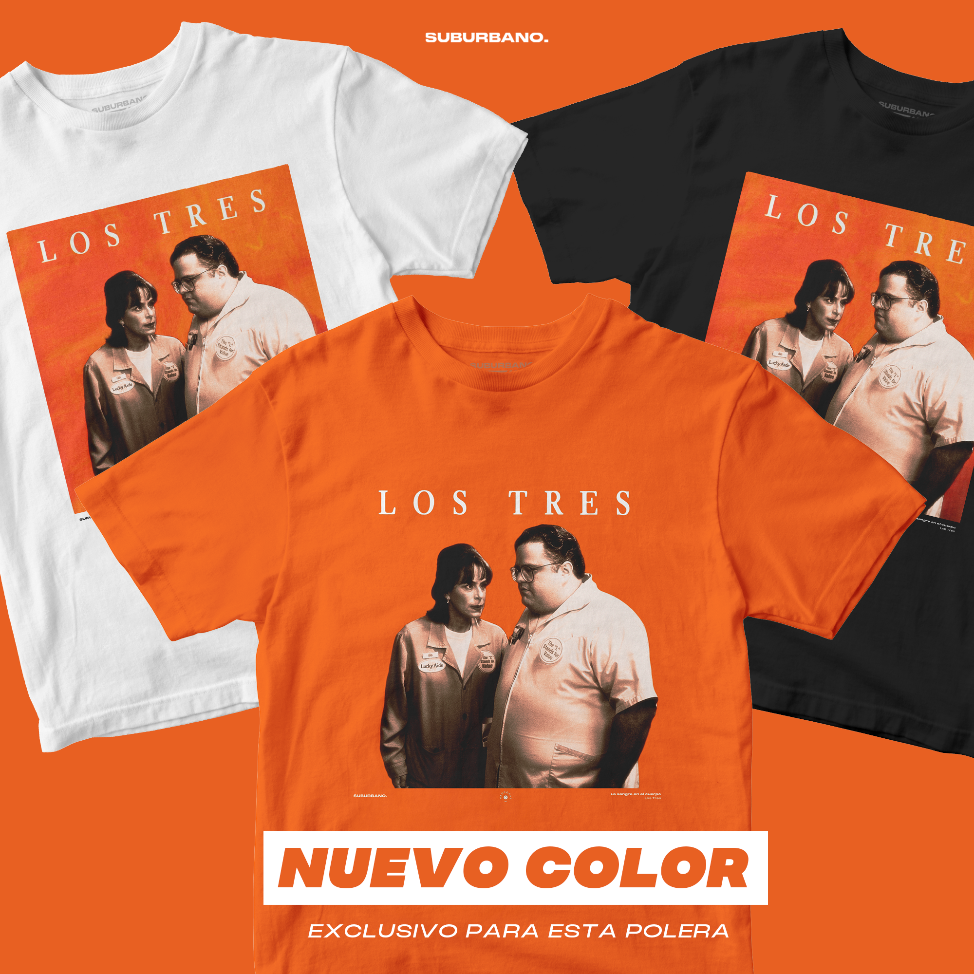 Polera La sangre en el cuerpo - Los Tres