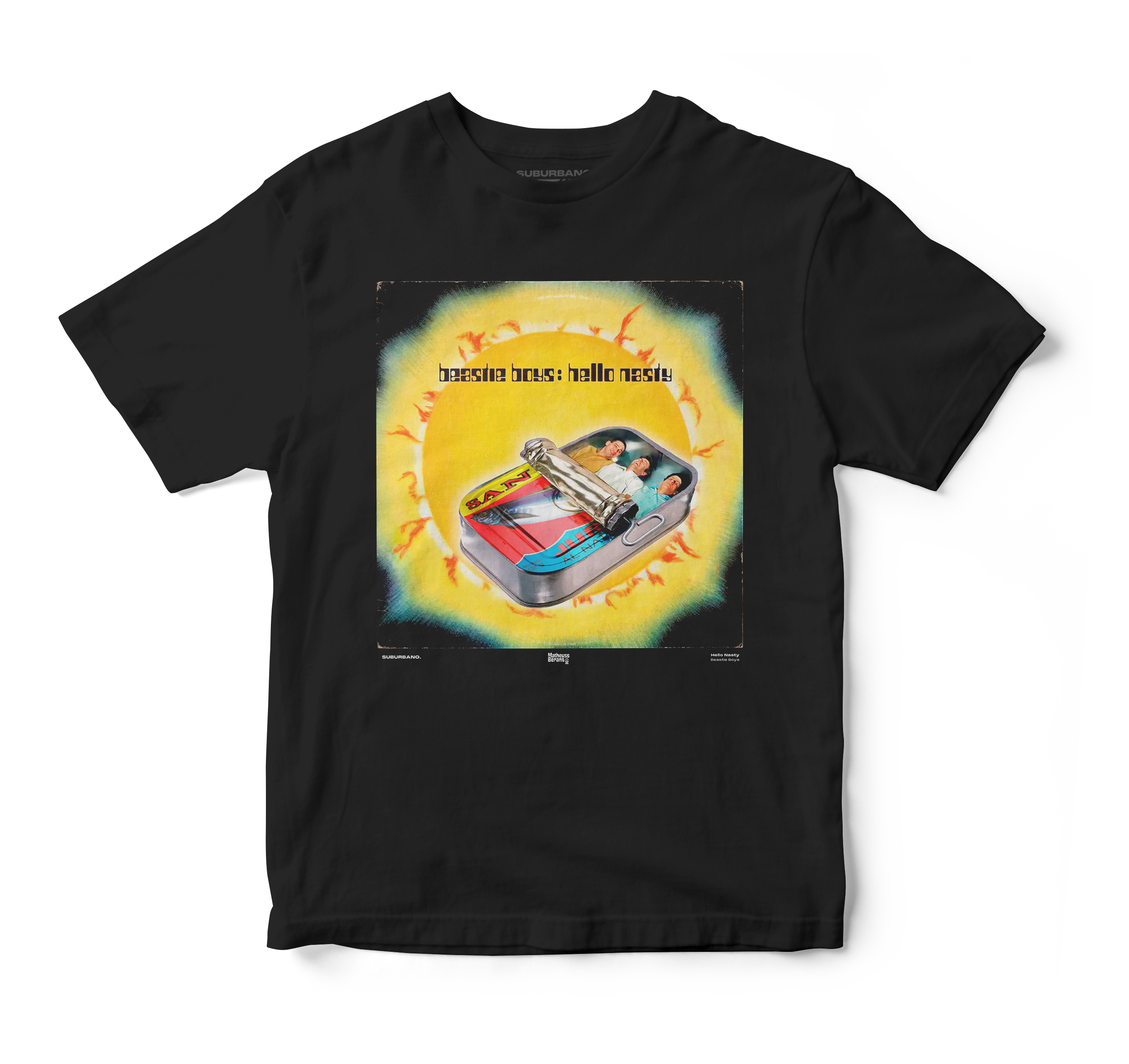 Polera Hello Nasty - Beastie Boys