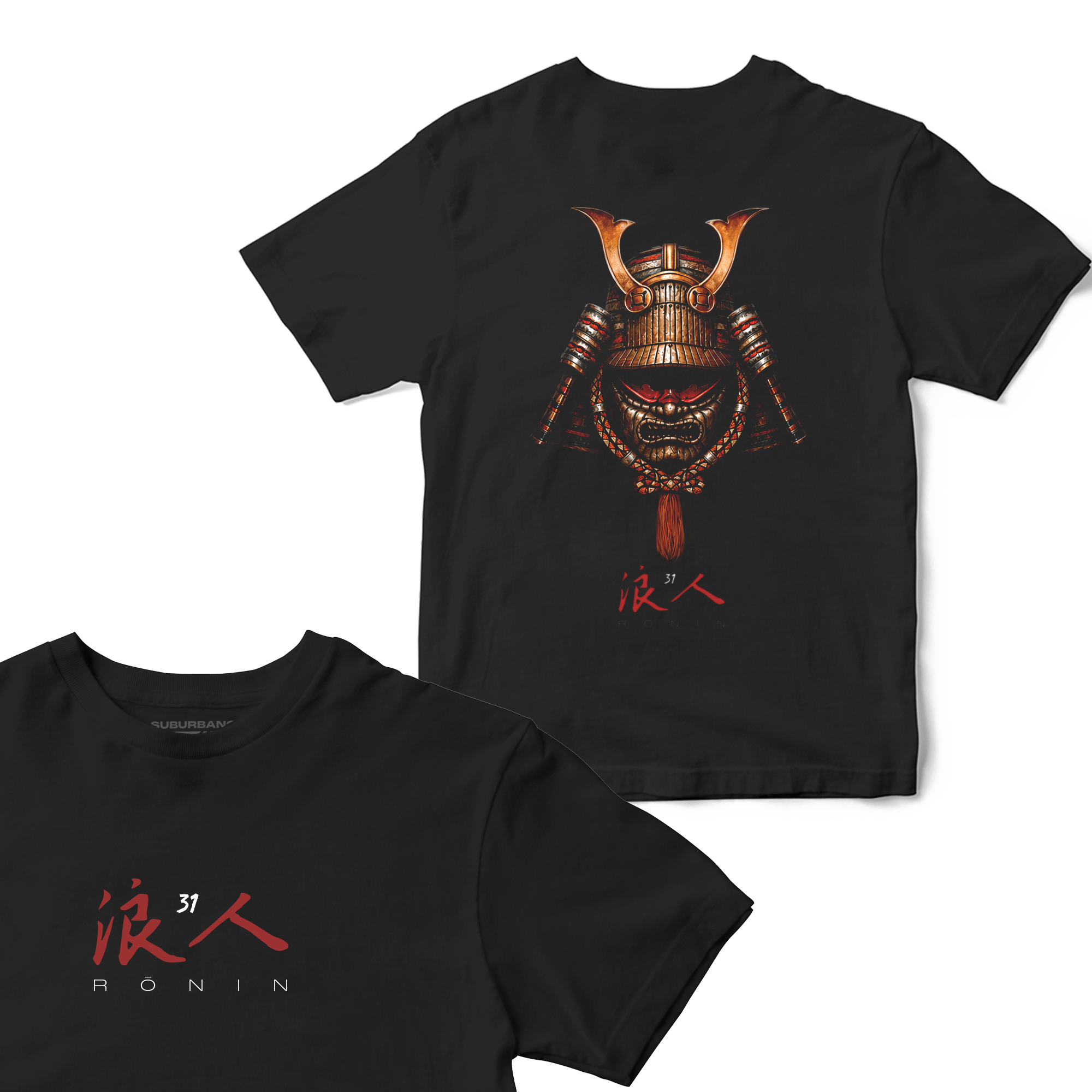 Polera Ronin Tulio - Espalda