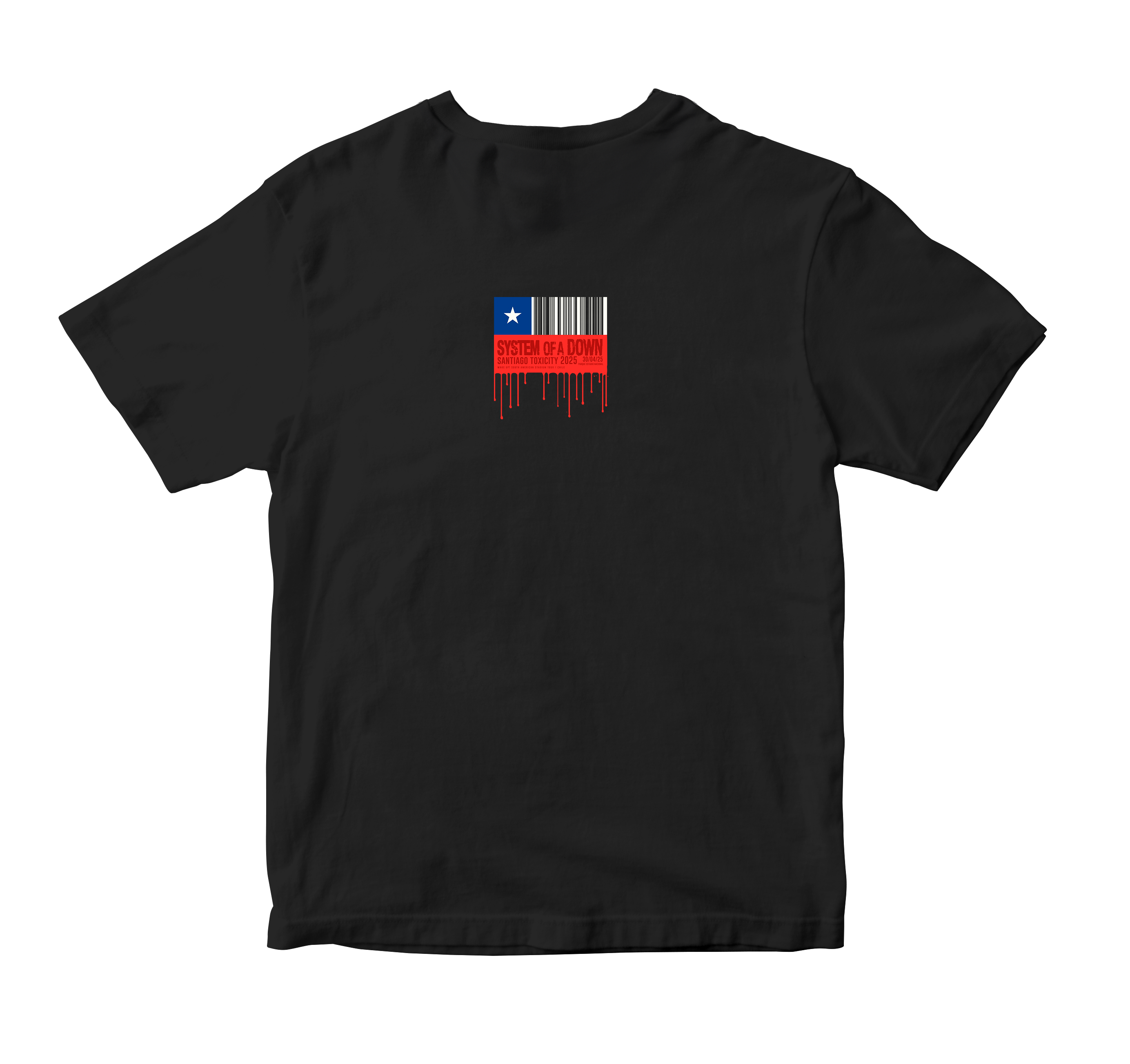 Polera System of a Down en Chile