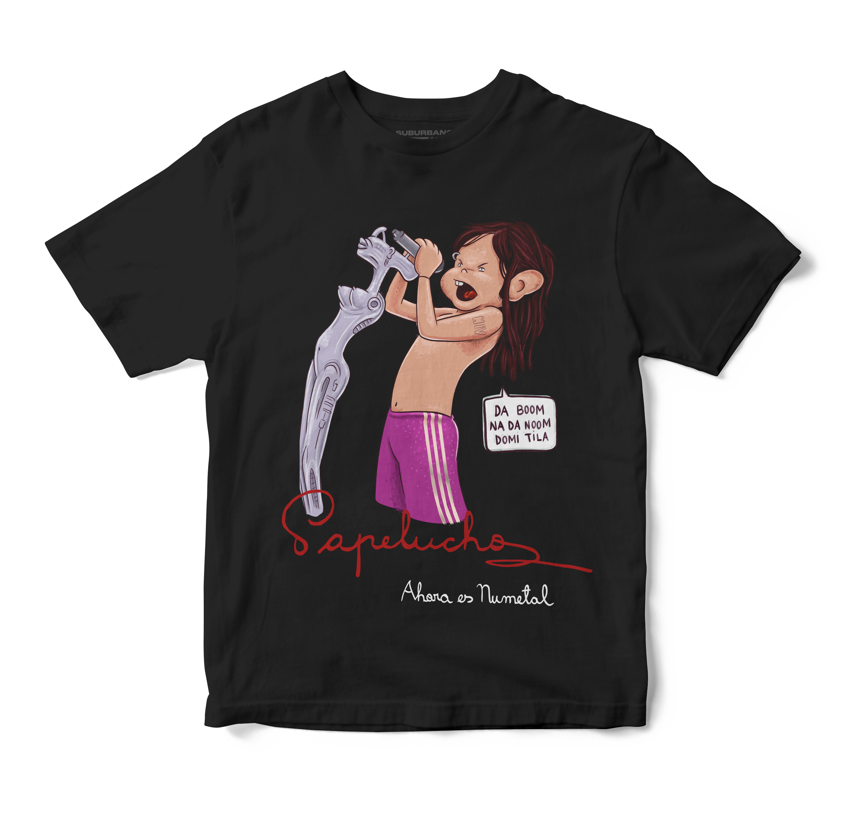Polera Papelucho Numetal